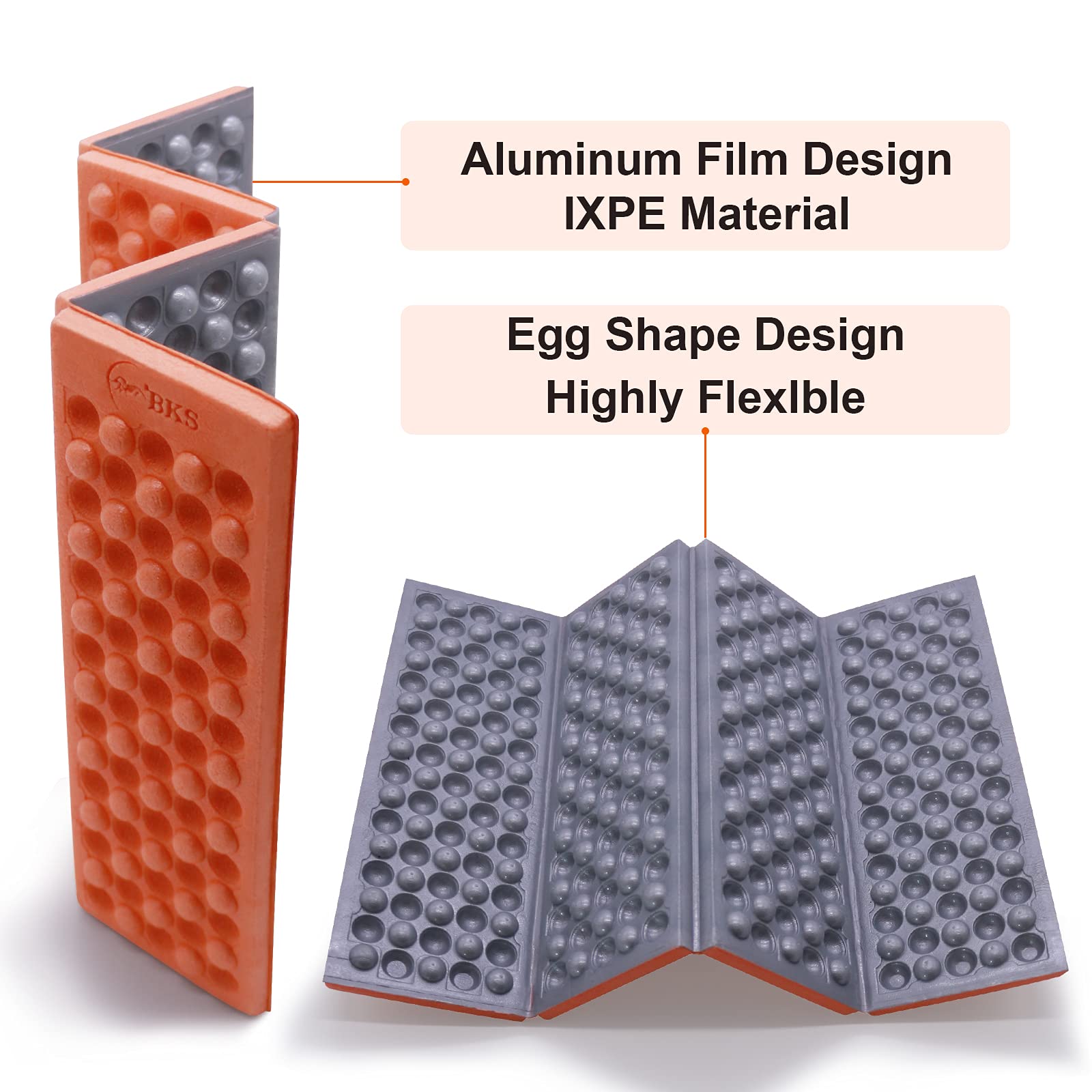 Camping Seat Pad - Foldable & Waterproof Foam Mat -3