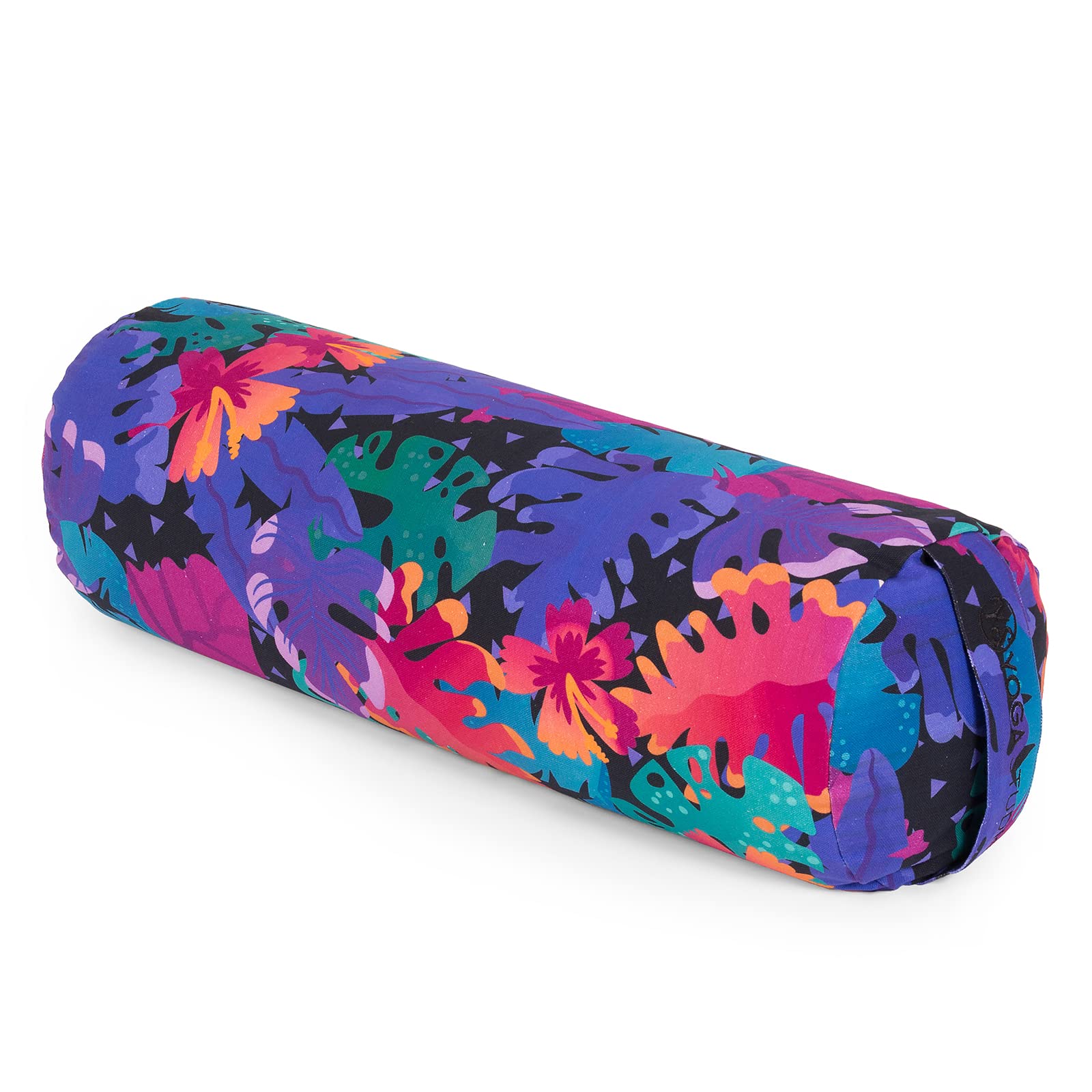 Yoga Studio Unisex's YS/Buckw/design/wałek/T zaprojektowany wałek-23 cm x 61 cm gryczana joga tukan, lekka, bawełna organiczna, regularna
