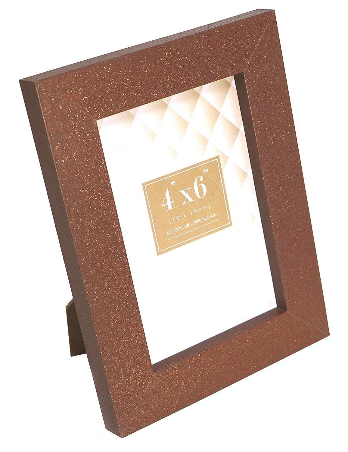 Multi-Colour Glitter Rose Gold Photo Frame 6X4