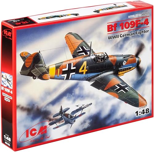ICM Modelos Bf 109F-4 Kit de construcción de caza alemán