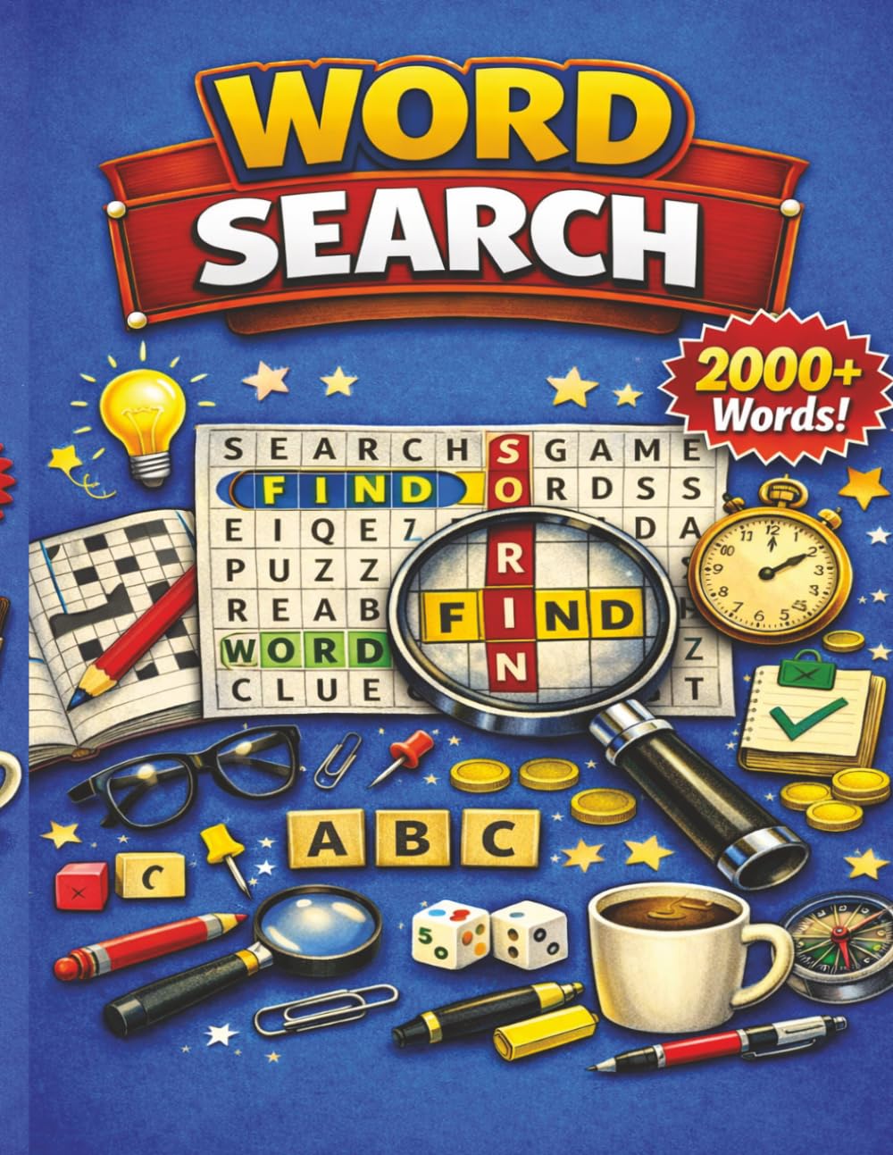 The Great Word Search Collection: 100 Large‑Print Puzzles for Relaxation, Focus, and Fun