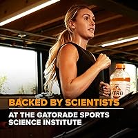 Vista 5 de Gatorade G Zero bebida deportiva, ponche de frutas, variedad de naranja y uva, 12 fl oz (paquete de 18)