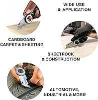 Vista 7 de Excel Blade Revo – Cúter plegable con mango, seguro y clip