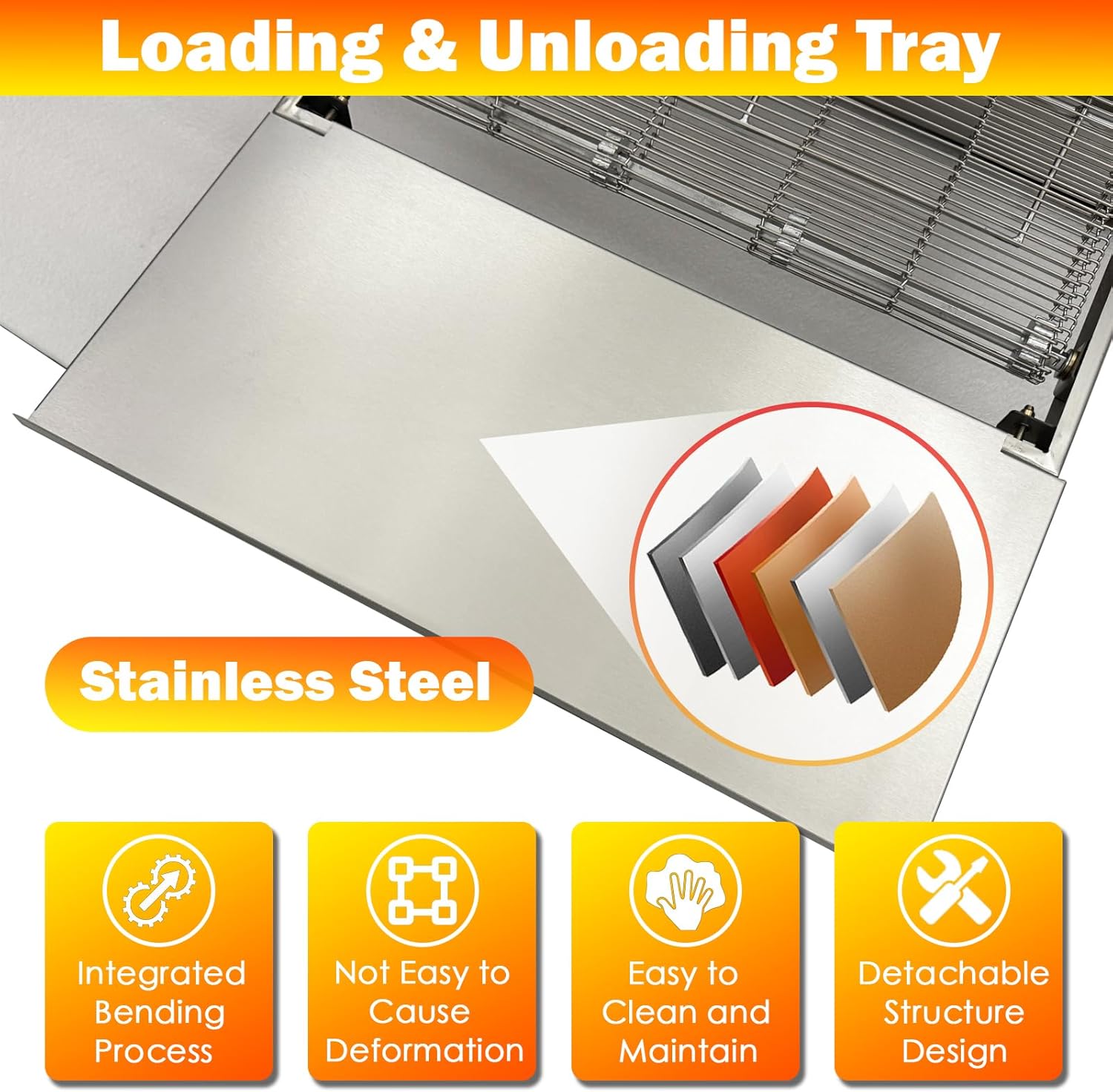 TECHTONGDA Countertop Conveyor Pizza Oven 9KW Commercial Baking Electric Oven 0~300℃ Large Crawler Chain Gas Pizza Stove Three Phase 220V