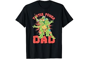 Dad Turtle Power Poster T-Shirt