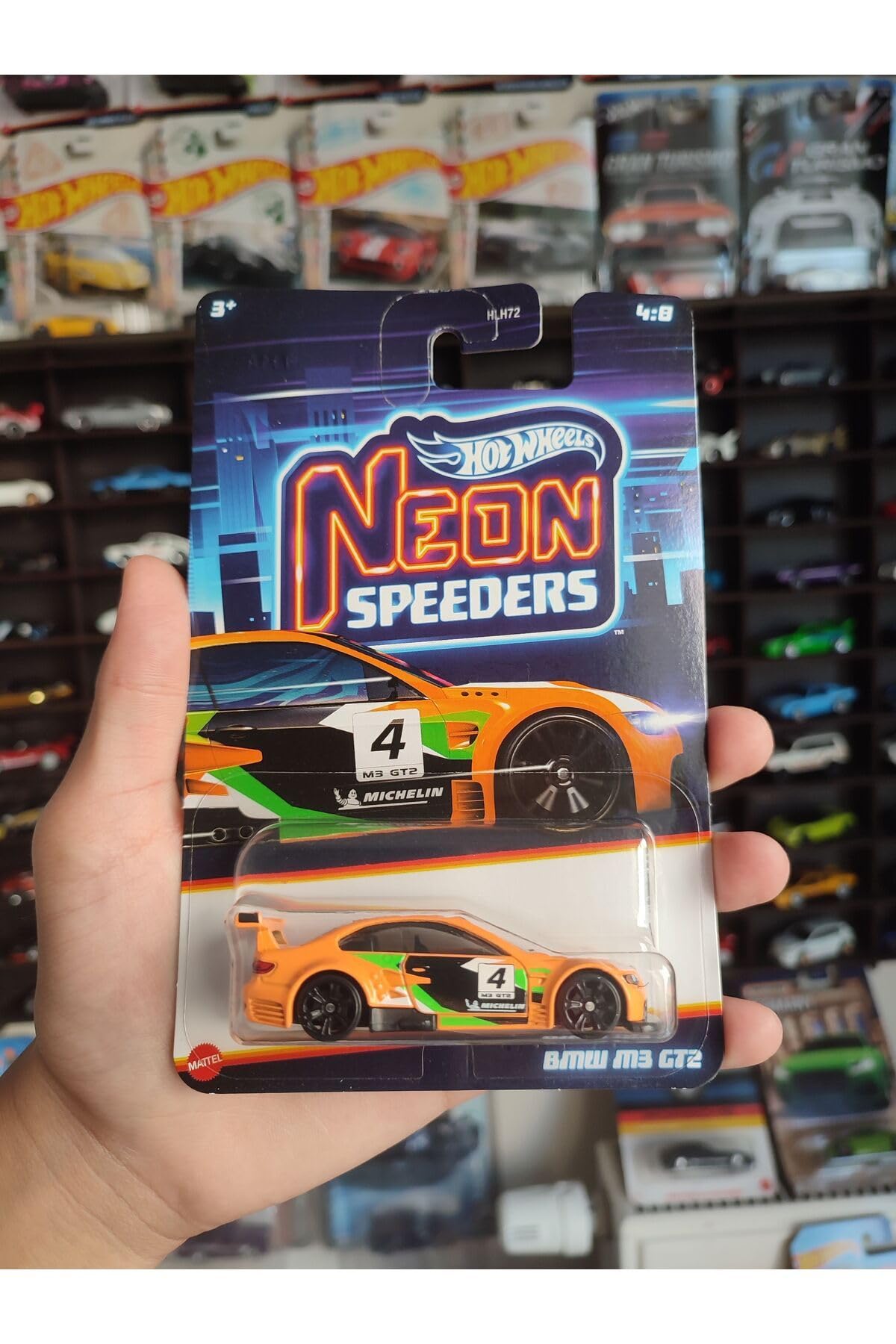 HOT WHEELS Neon Speeders BMW m3 gt2 Toy Car