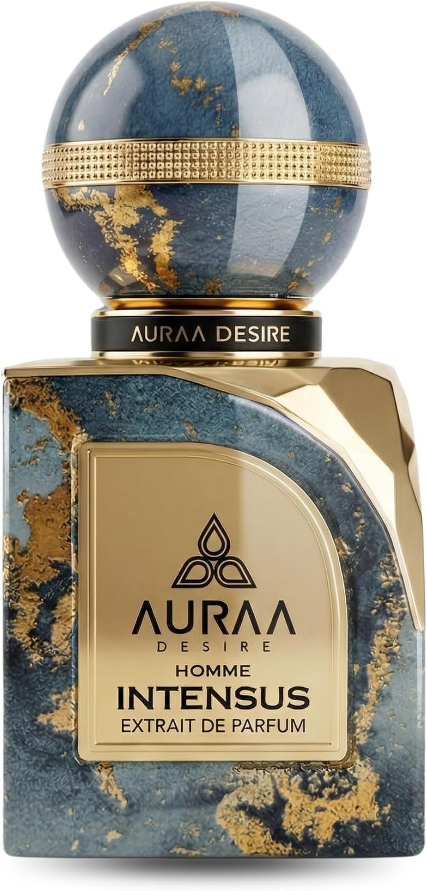 Auraa Desire Homme Intensus Extrait de Parfum 100ml – Unisex Perfume Long-Lasting Perfume for Men & Women – Woody Oriental scent with Citrus, Tobacco, Patchouli & Tonka Bean