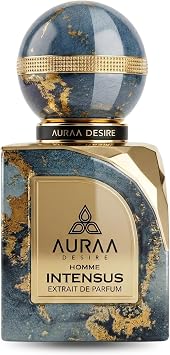 Auraa Desire Homme Intensus Extrait de Parfum 100ml   Unisex Perfume Long-Lasting Perfume for Men & Women   Woody Oriental scent with Citrus, Tobacco, Patchouli & Tonka Bean