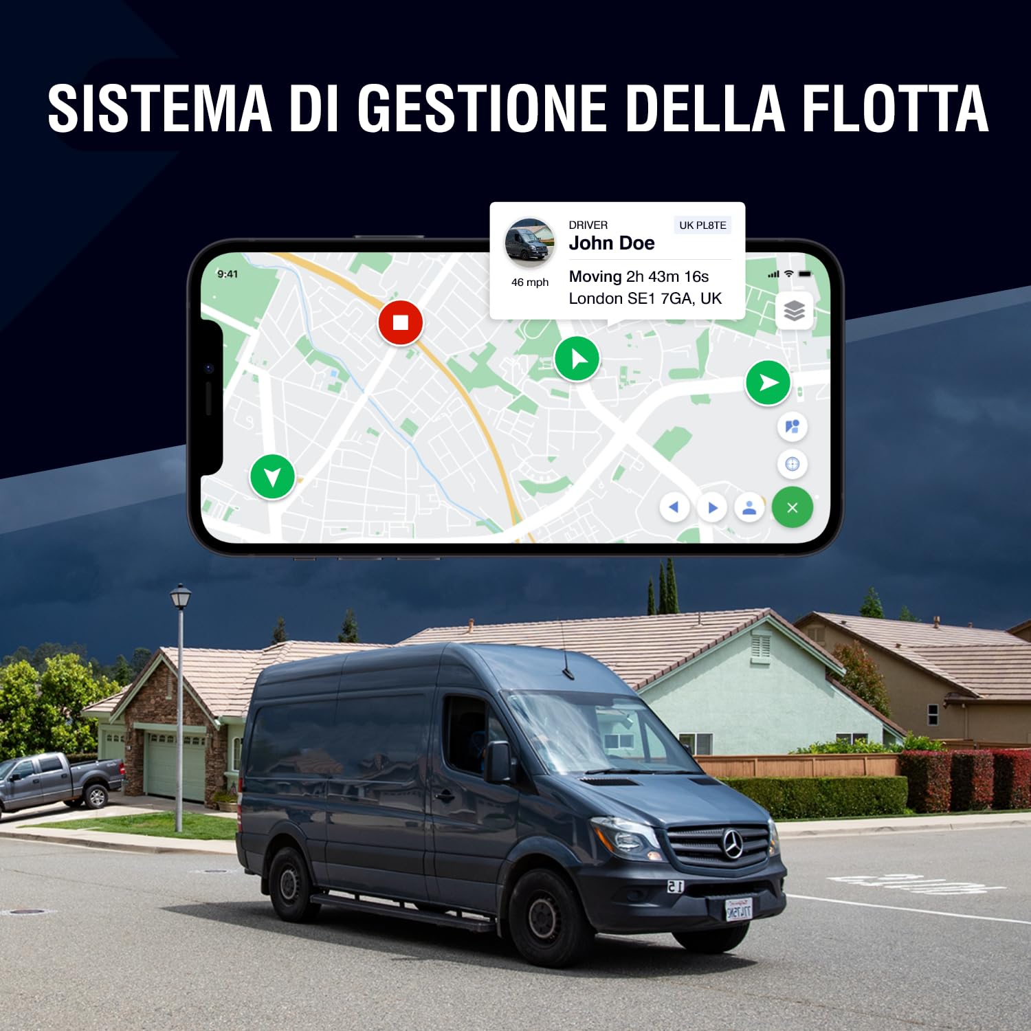 Rewire Security DB2 Localizzatore GPS per Veicoli Cablato – Tracciamento in Tempo Reale 24/7 ad Alta Precisione per Auto, Moto, Furgoni – Installazione Facile – Abbonamento Mensile Economico