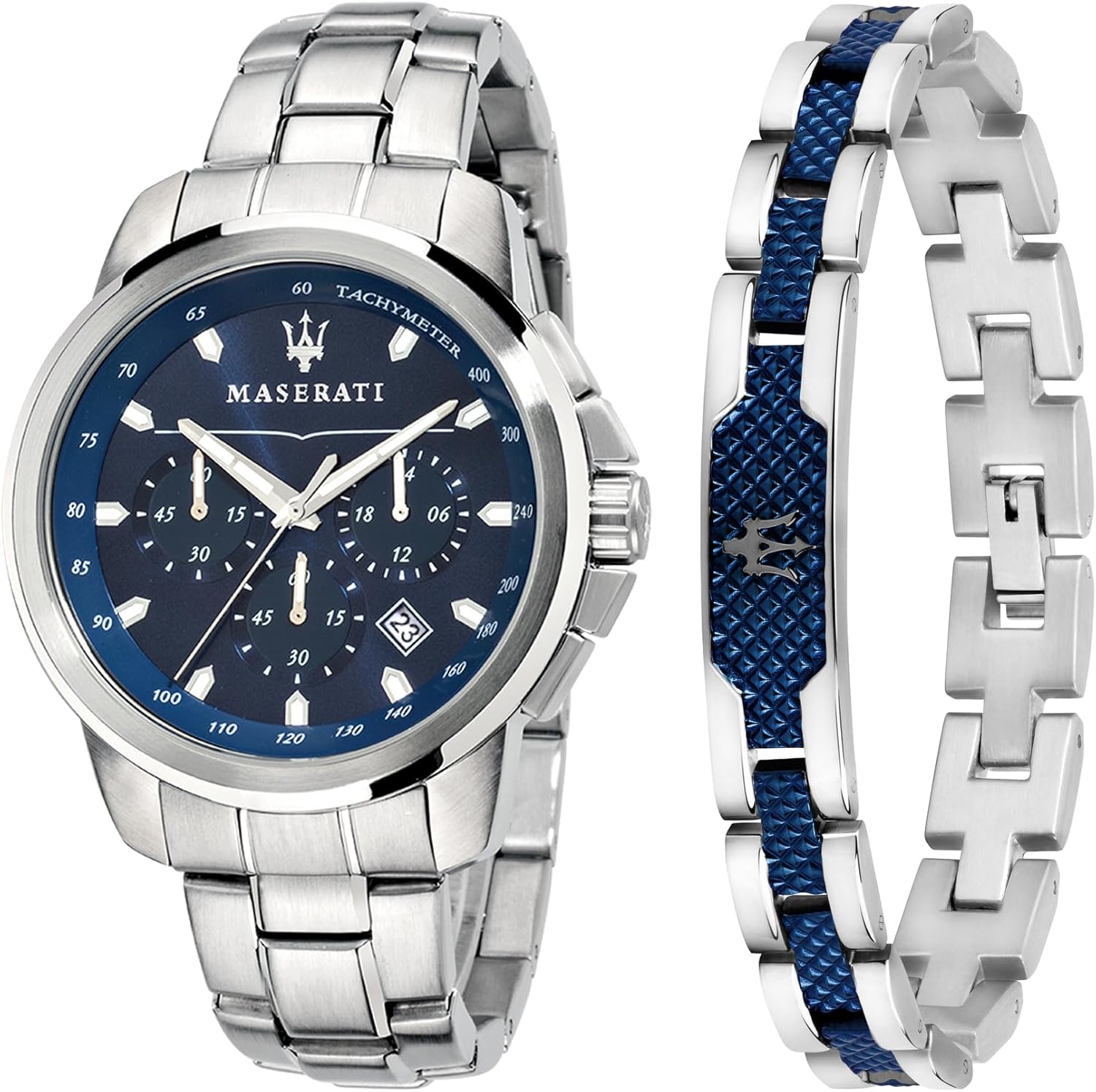 Maserati Successo Orologio Uomo, Cronografo, e Bracciale in Acciaio-  R8851121016 : Amazon.it: Moda