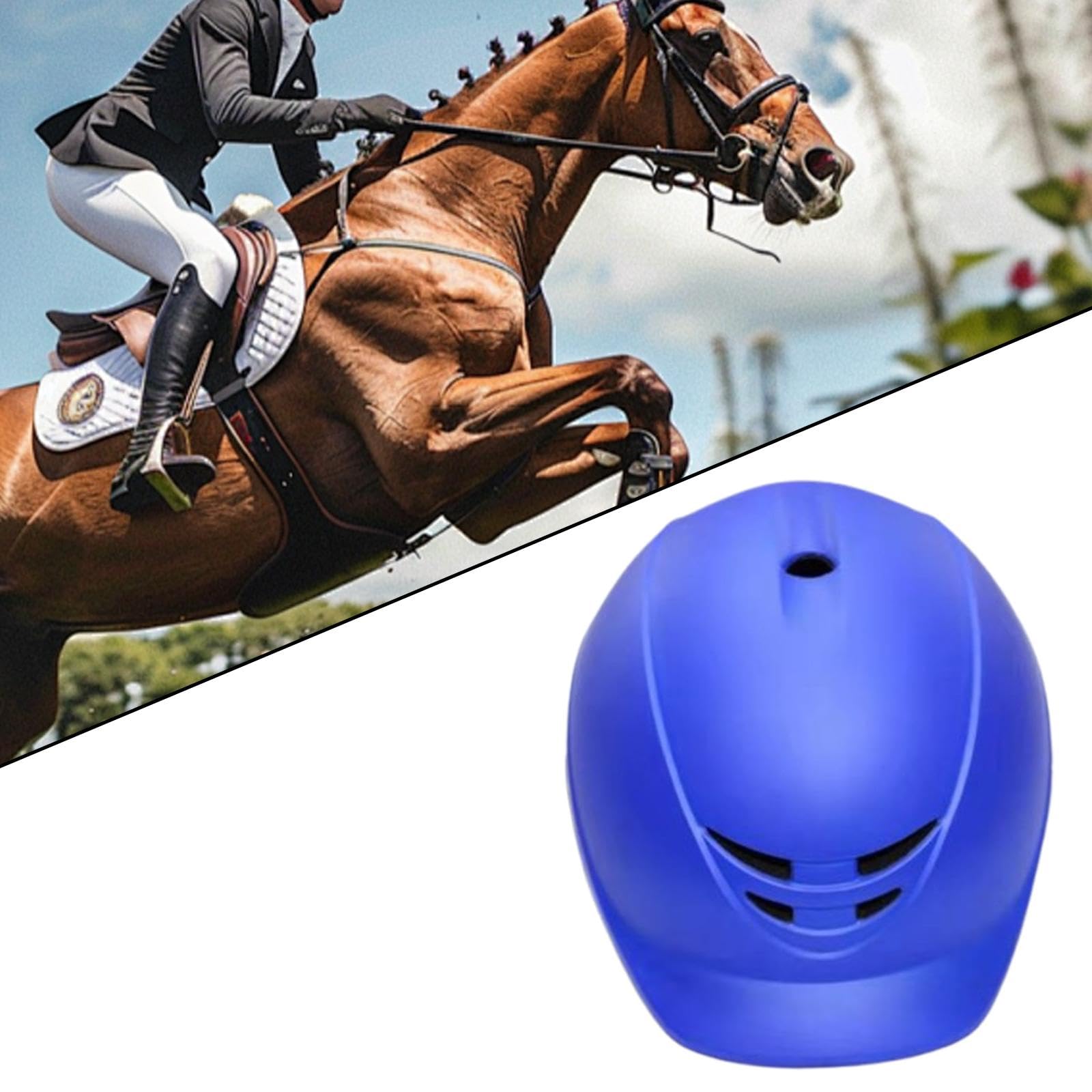 Casco de Equitación Casco de Casco Protector para Hípica con Estructura Reforzada PC Lavable Adecuado para Ciclismo Y Senderismo Exterio