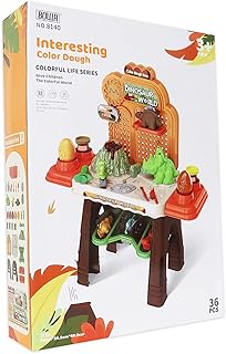 مجموعة لعب العجين الملونة 1840 المثيرة للاهتمام