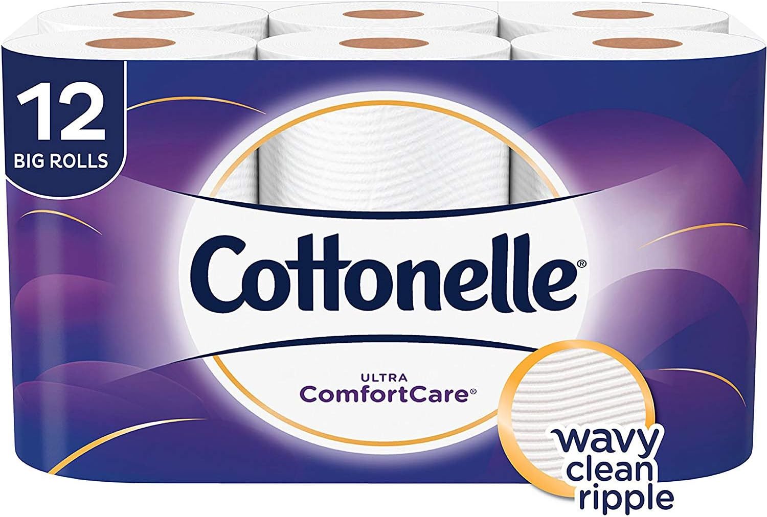 Ultra Comfort Care Toilet Paper, Big Roll, 12 Count