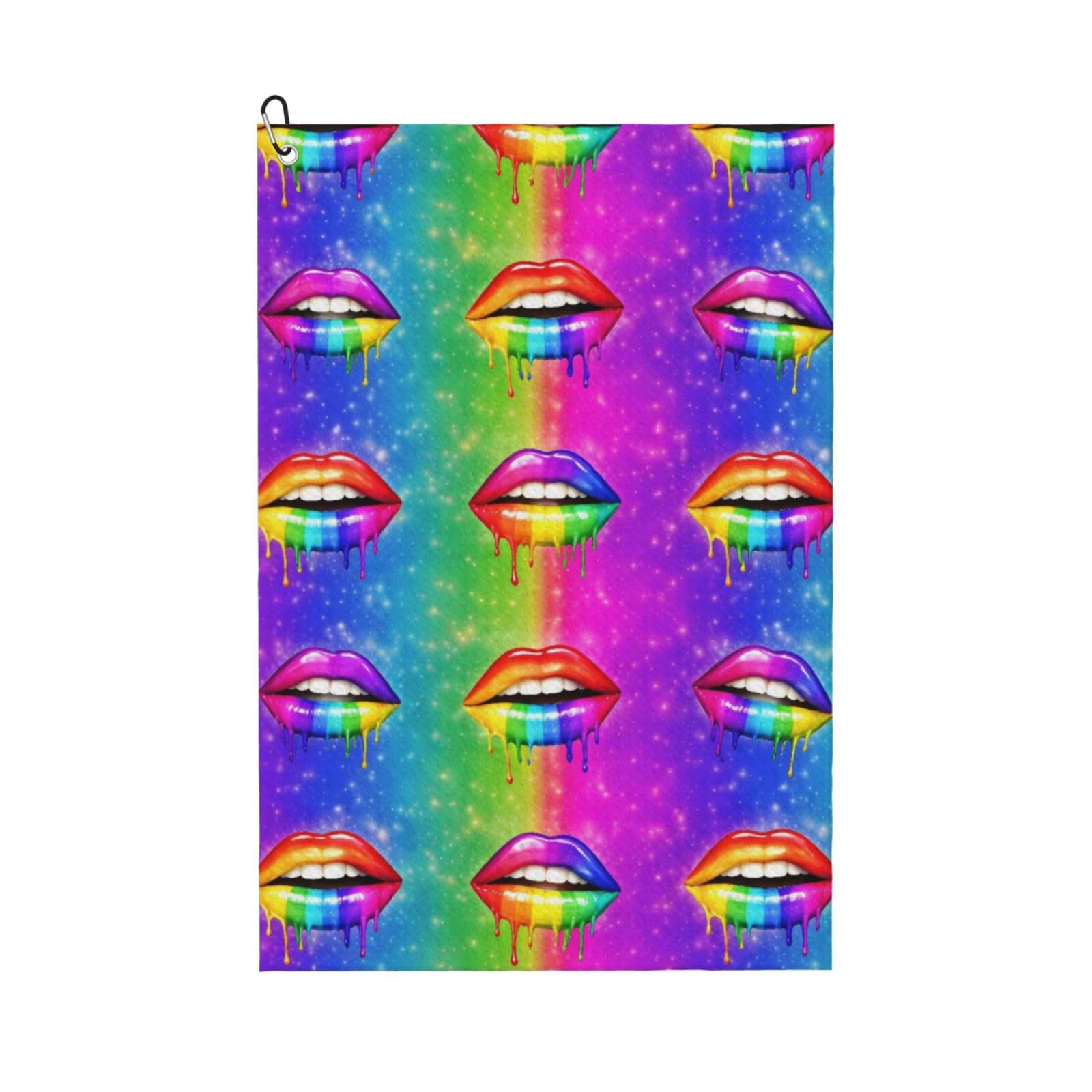 BSDFGSDD LGBT Gay Homosexual Lesbian Rainbow Golf Towel 24 x 16 inches