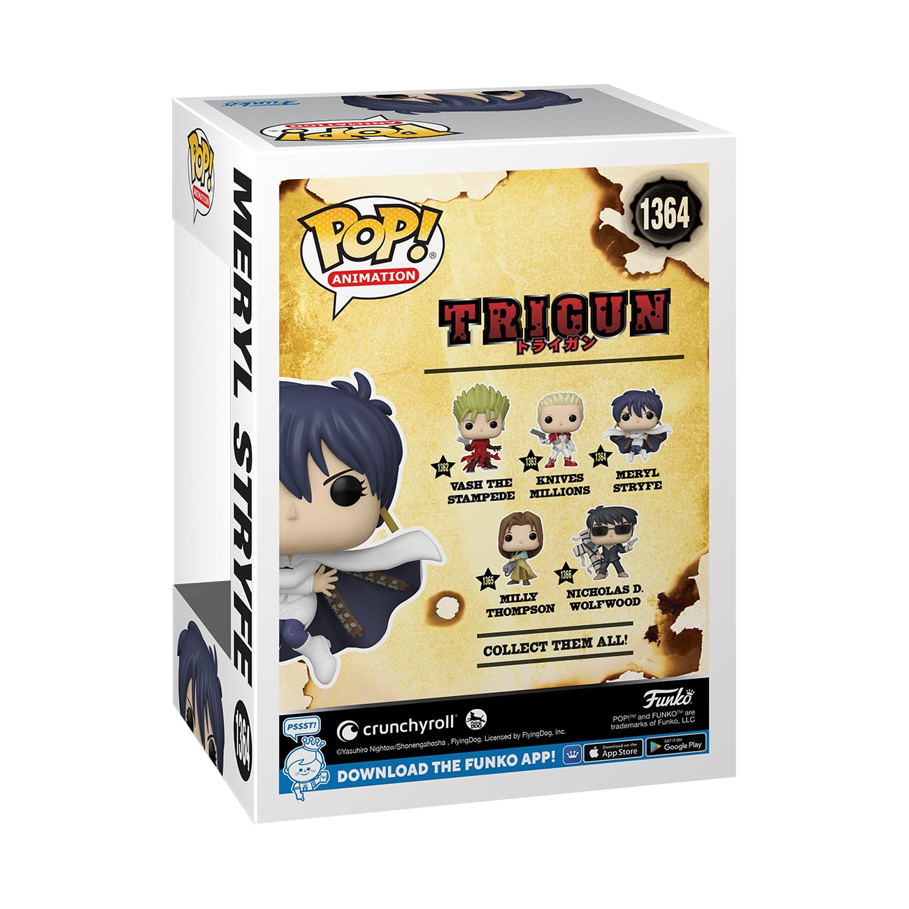 Amazon.co.jp: FUNKO POP! ANIMATION: Trigun - Meryl Stryfe 