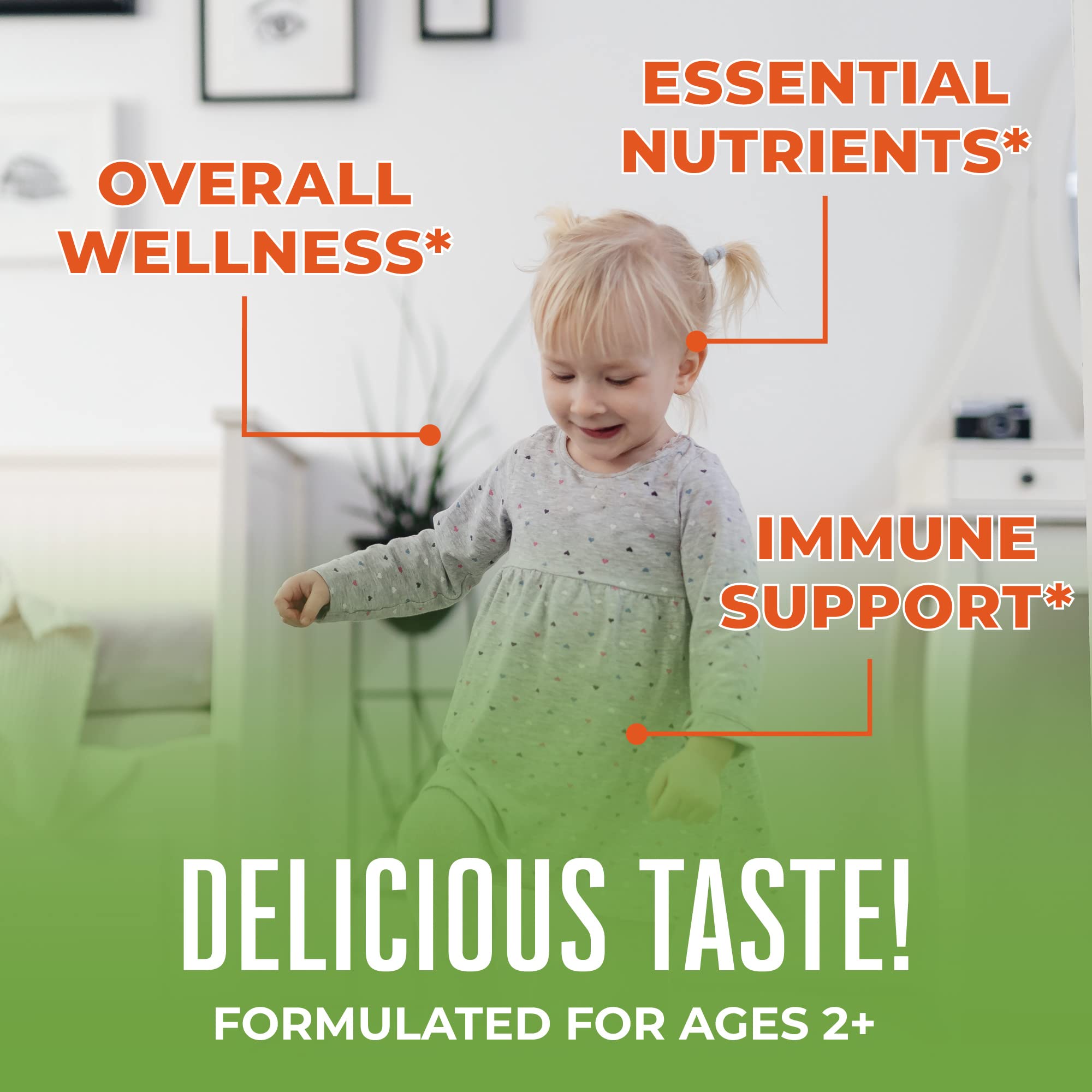 MARYRUTH'S Toddler Multivitamin Gummies, Sugar-Free,2 Month Supply, Ages 2+ — Amazon image 2