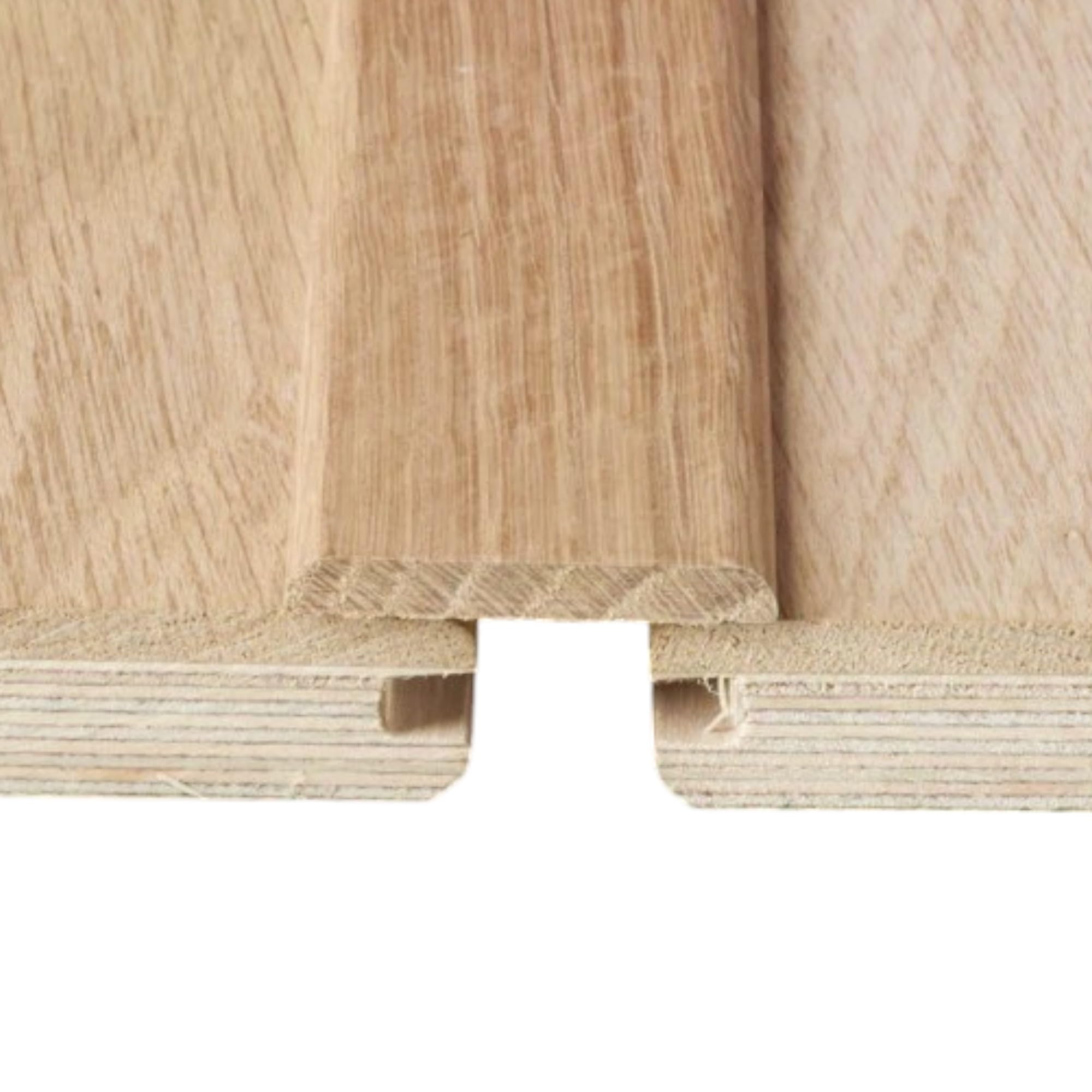Project DIY Solid Oak Coverstrip - 900mm x 43mm x 5mm Door Threshold Plate, Unfinished Oak - Image 2