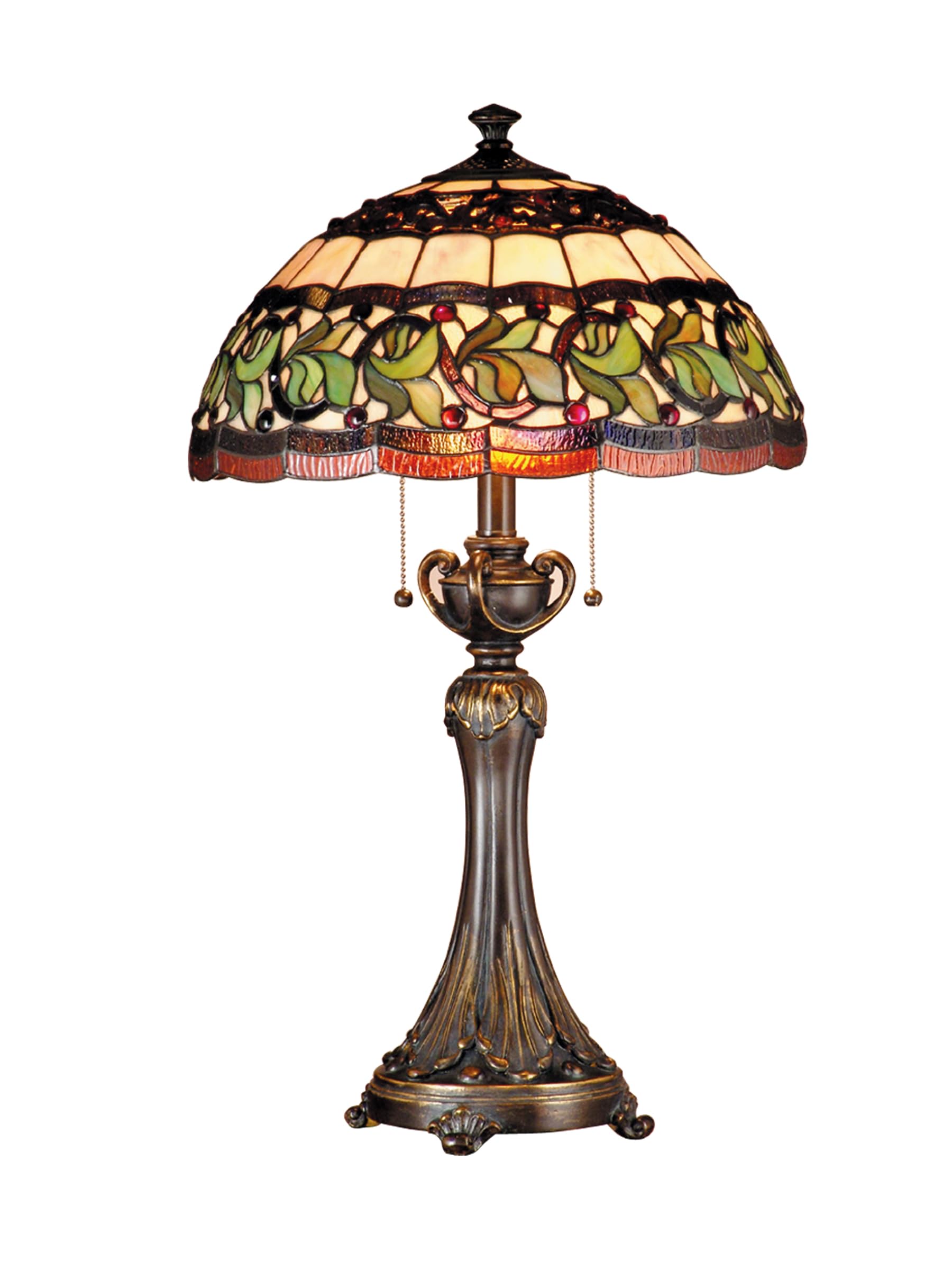 Photo 1 of **see notes**
Dale Tiffany TT101110 Aldridge Table Lamp, Bronze