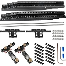 Track Saw Parallel Guide System Precision Woodworking Cutting Auxiliary Tools With Micro Adjustable Flip Stop and Zero-Point Calibration Function Fit For Festool Fit For Makita Fit For Triton
