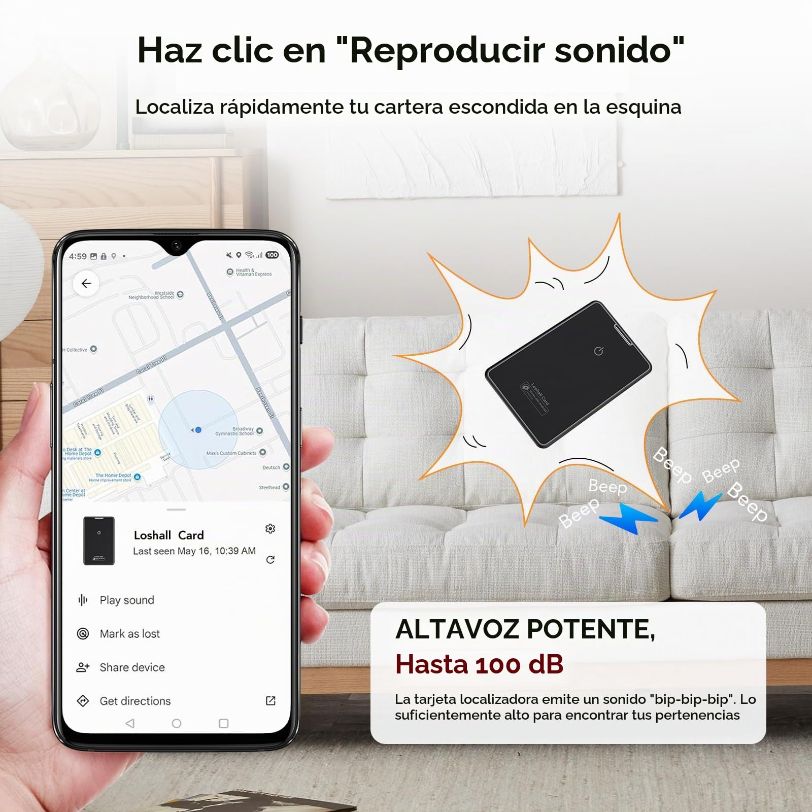 2 Pack 2026 Nuevo Bluetooth 5.4 (sólo Android) Wallet Smart Tracker Card 1.6mm, 6 Años Batería, IP68 Impermeable, Tracker Localizador Bluetooth con Google Find Hub para Cartera/Maleta/Pasaporte, Negro
