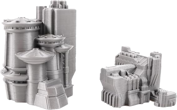 6mm Sci-Fi Cityscape Bundle 1 - Tabletop Terrain for Miniatures Games Such as Epic Battletech Adeptus Titanicus (Bundle 1)