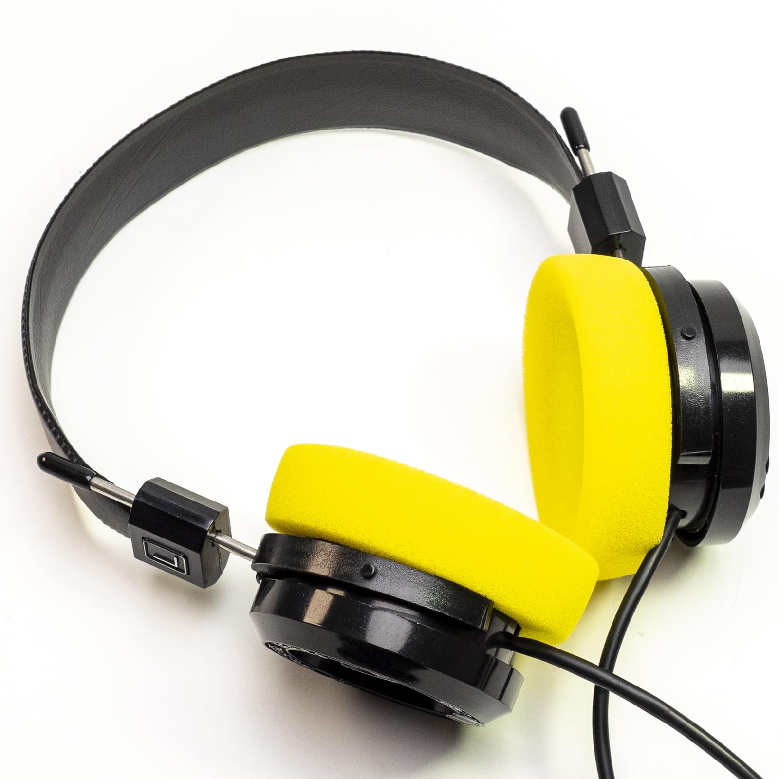 Ohrpolster aus Schaumstoff, kompatibel mit Sennheiser HD414 Grado SR60 SR60i SR80 SR80i SR80e SR125 SR225 SR325 SR SRI RS Serie PS1000 GS1000 Kopfhörer (gelb)