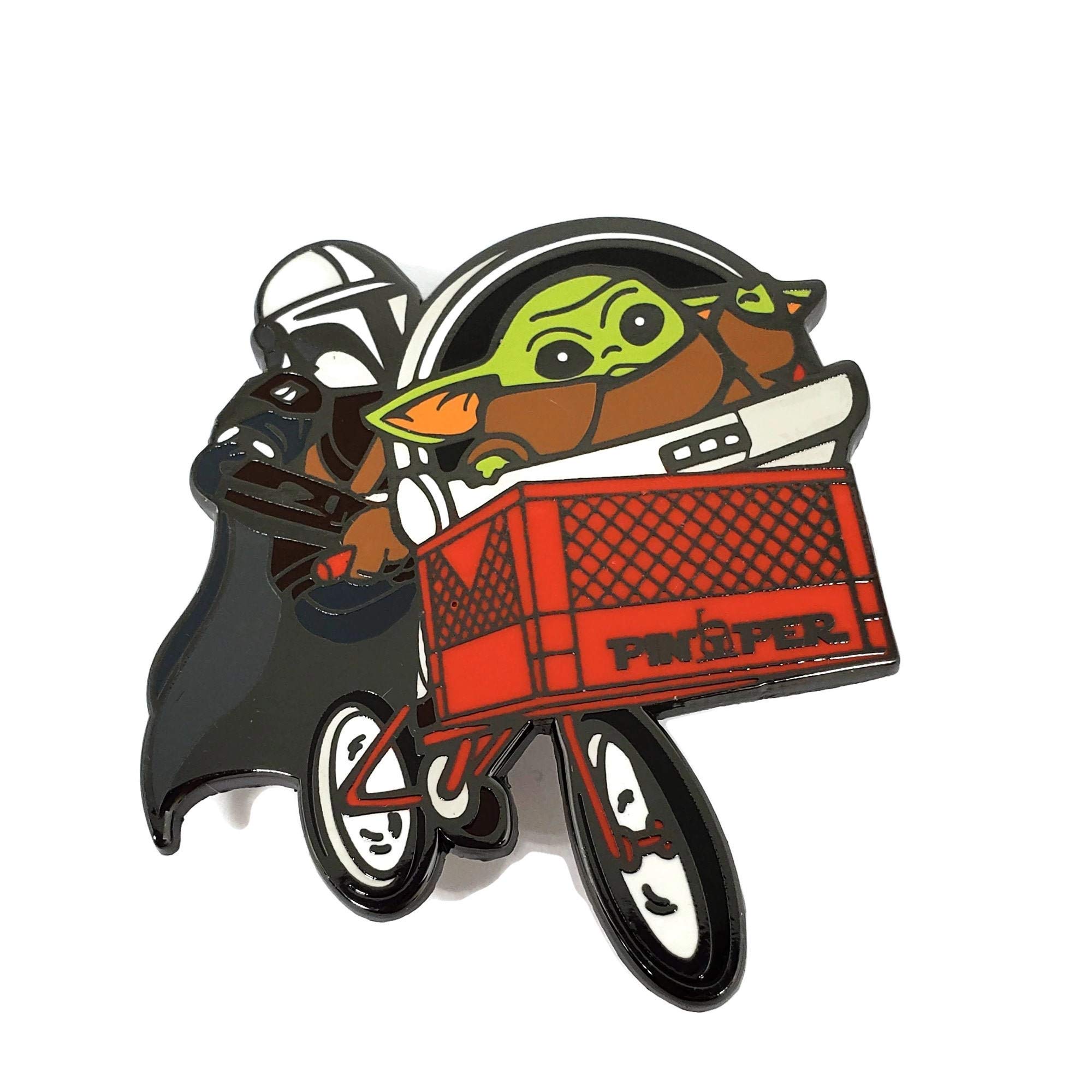 Mando&Child Enamel Lapel Pin