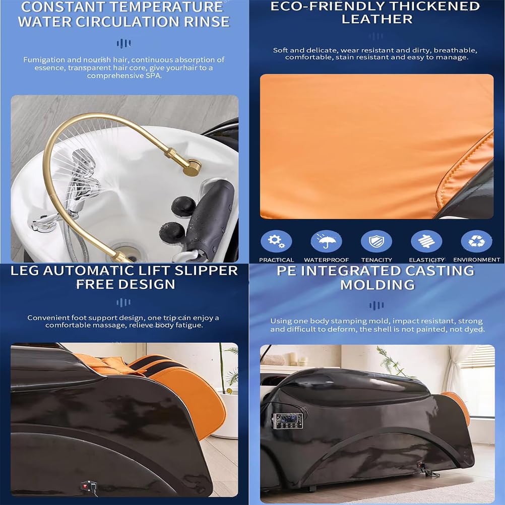 Professionelle Salon-Massage-Shampoo-Bett-Kopf-Spa-Ausstattung mit Intelligenter Ganzkörpermassage Und Wasserzirkulation