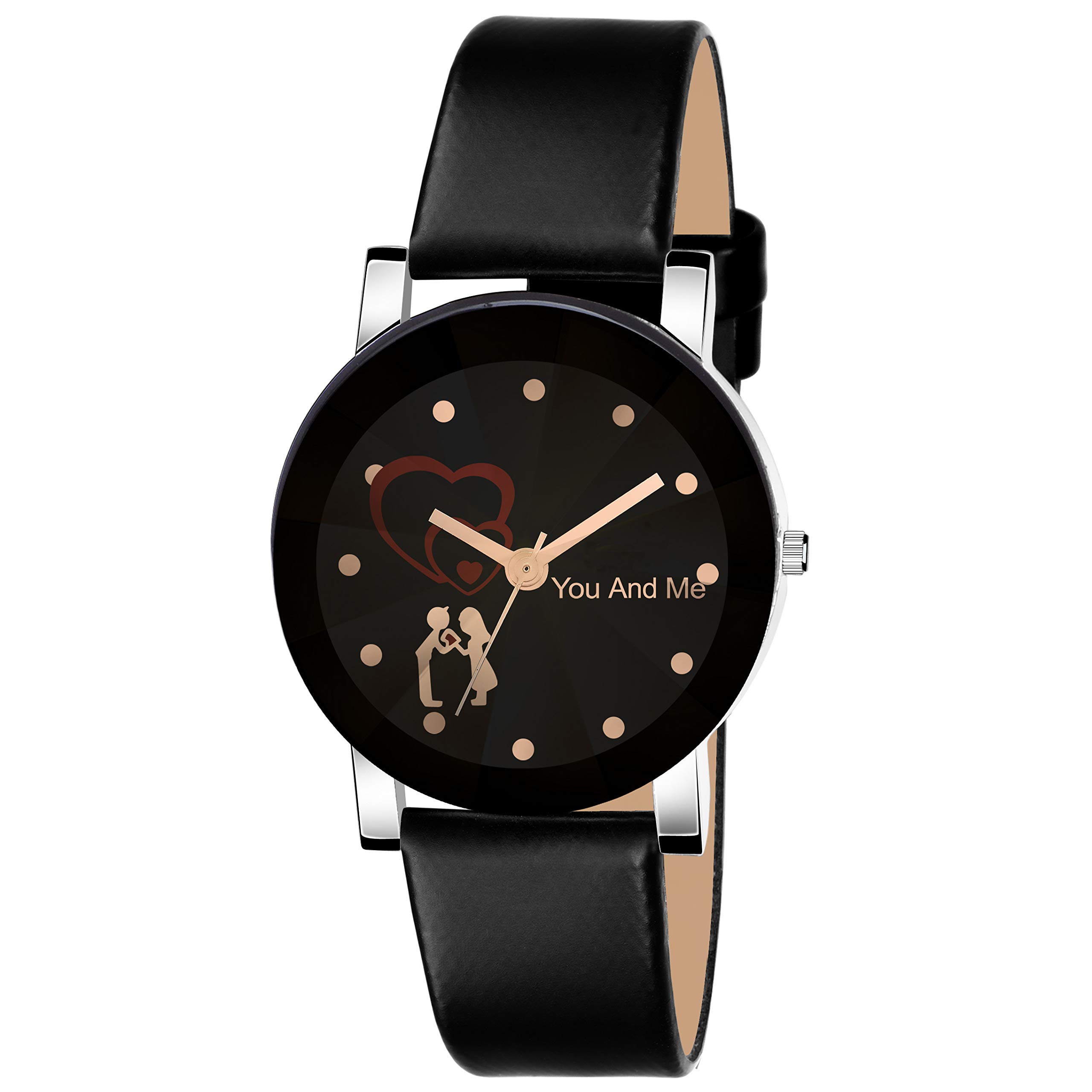 The Shopoholic Analogue Black Dial You and Me Love Watch for Women(HK-532) (B08BLNMSYR) Amazon Price History, Amazon Price Tracker