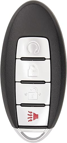 Keyless2Go Reemplazo para llave inteligente de proximidad de 4 botones para Nissan KR5S180144014 IC 204 285E3-5AA3D