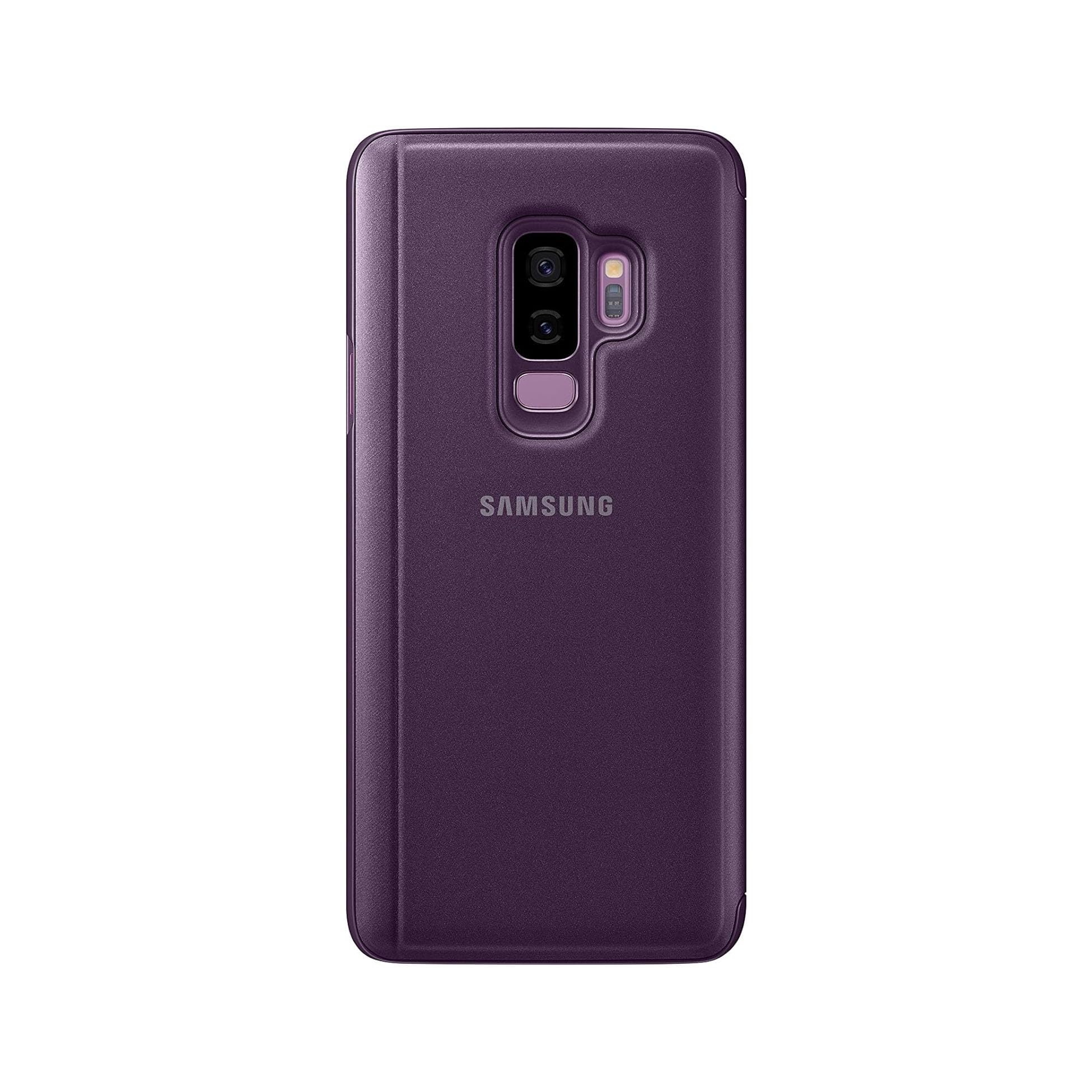 Samsung EF-ZG965CVEGUS Galaxy S9+ S-View Flip Case with Kickstand, Violet