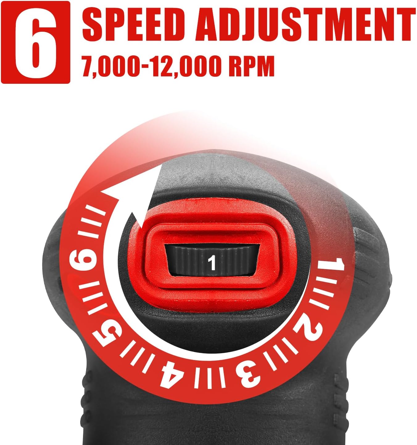 TOPEX 200W Multi-Function Electric Detail Sander with Variable Speed Control & 3 Sanding Pads