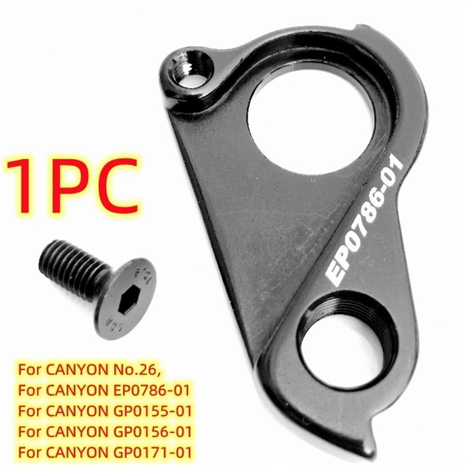 Piezas de Bicicleta Mech Dropout for GT Scott Canyon Giant Merida Cannondale Specialized Corratec Trek Gear Patilla de Cambio Trasero 1 Pieza