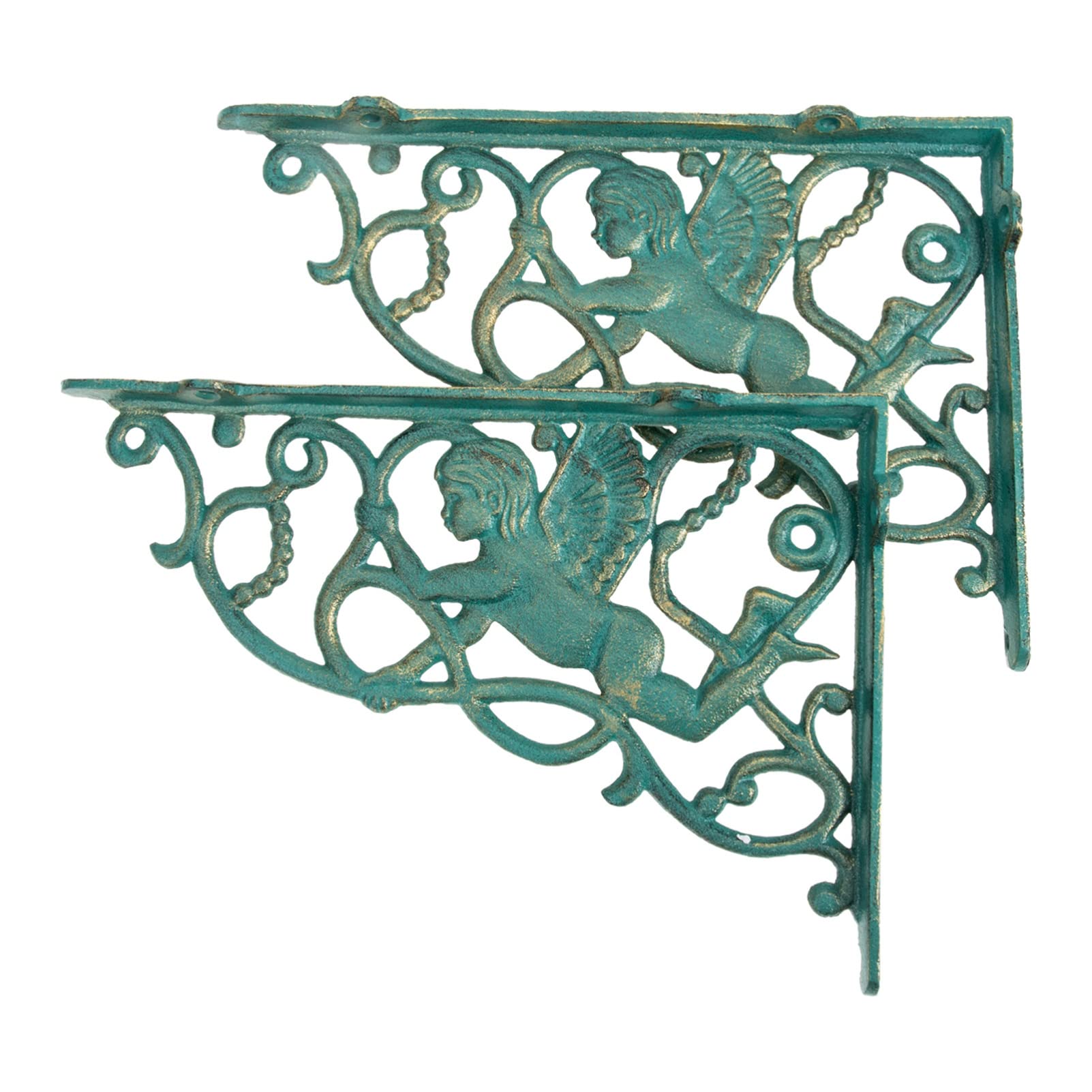 Supports étagère muraux triangulaires de fixation maison et bureau