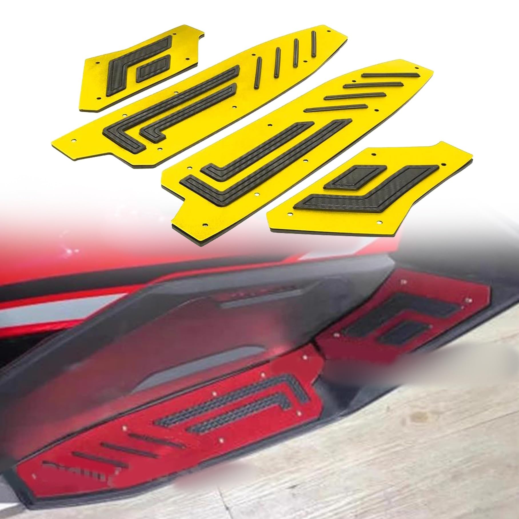 Plaque Repose-Pieds ADV 150 pour Améliorer le Confort Moto