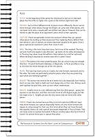 Vista 8 de Libro de puntuación de ajedrez Perfect Strike con reglas e instrucciones de puntuación. Libro de mantenimiento de puntuación resistente. Calidad