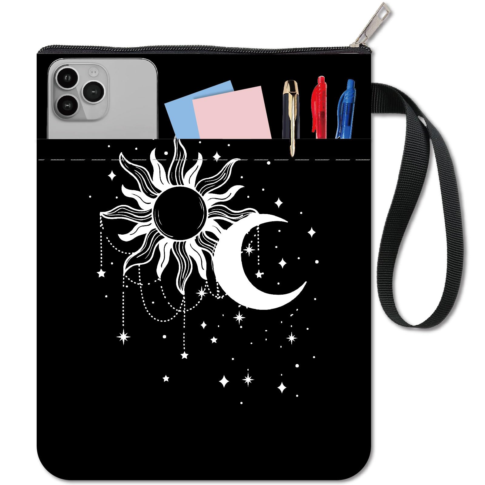Night Sky Housse De Livre Pour Livre De Poche Avec Fereture éclair, 27,9 X 21,6 C, Cadeaux