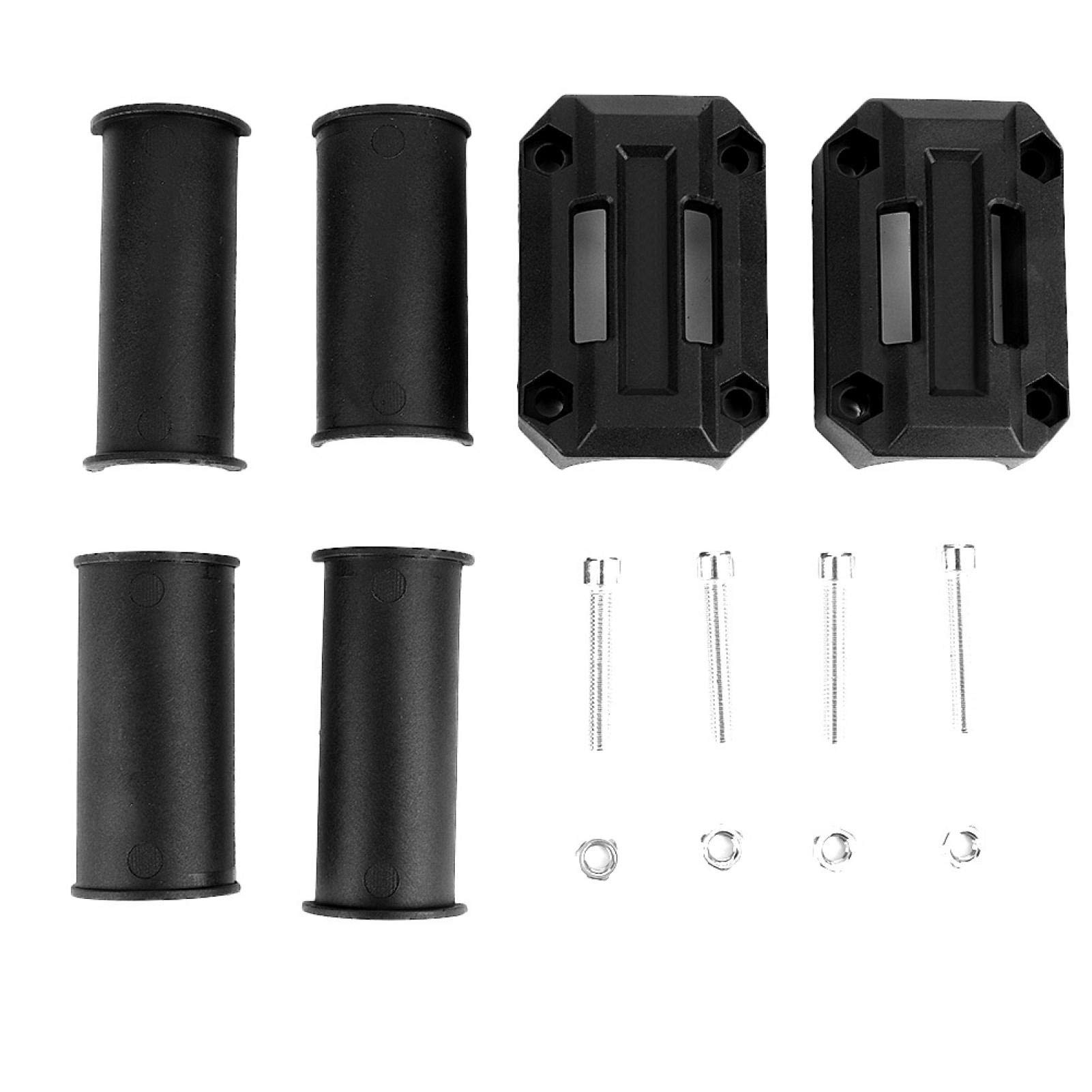 Fydun Bloques de protección de parachoques 5 pares decoración de protección de bloque de parachoques de protección de motor de motocicleta 22/25 / 28mm apto para R1200GS R1150GS