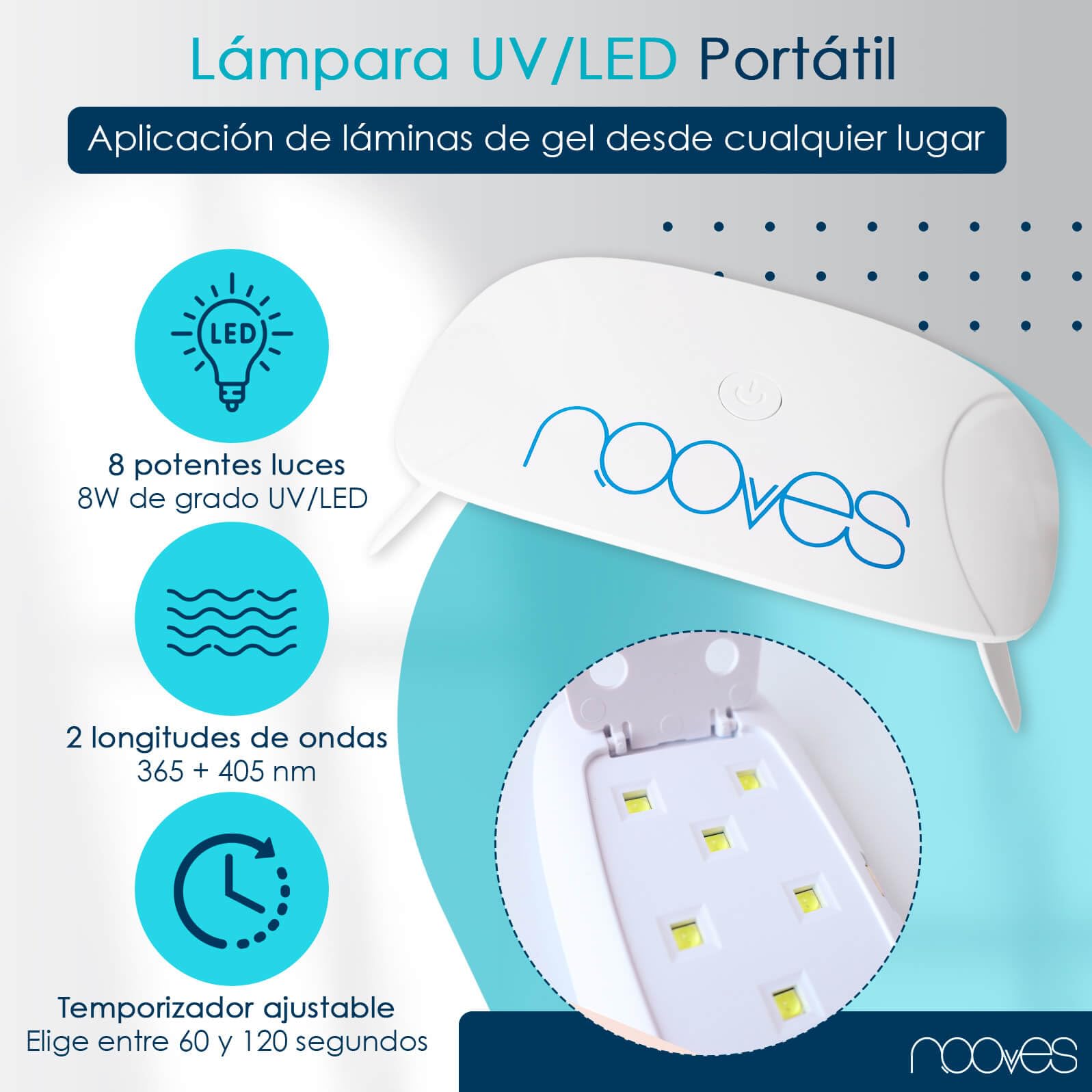 Nooves Premium Manicure Set Gel Sheets for Nails 5 Pieces, Nude Baby Boomer - Image 3