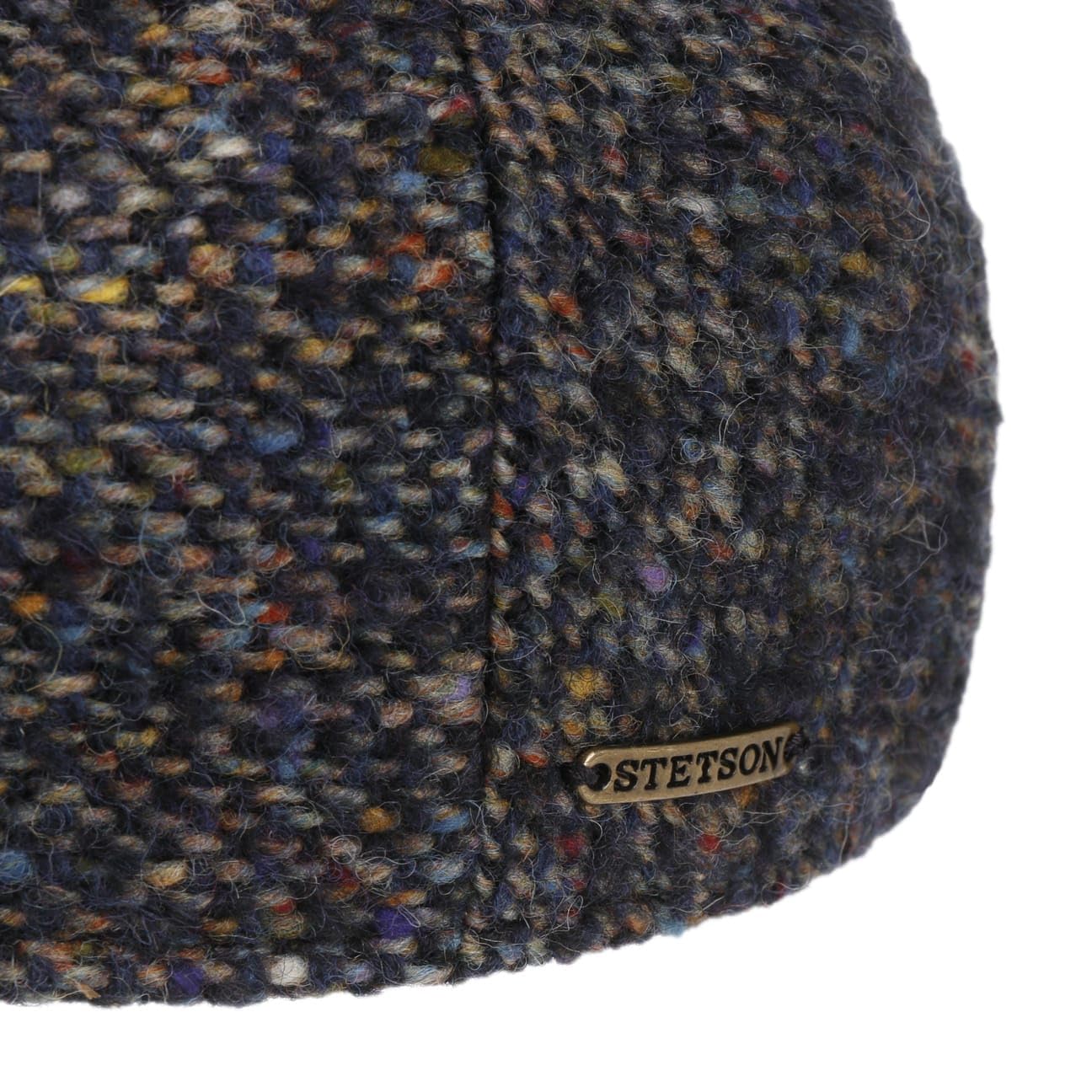 Stetson Colour Spots Driver Coppola Tweed Multicolore Uomo Autunno Inverno