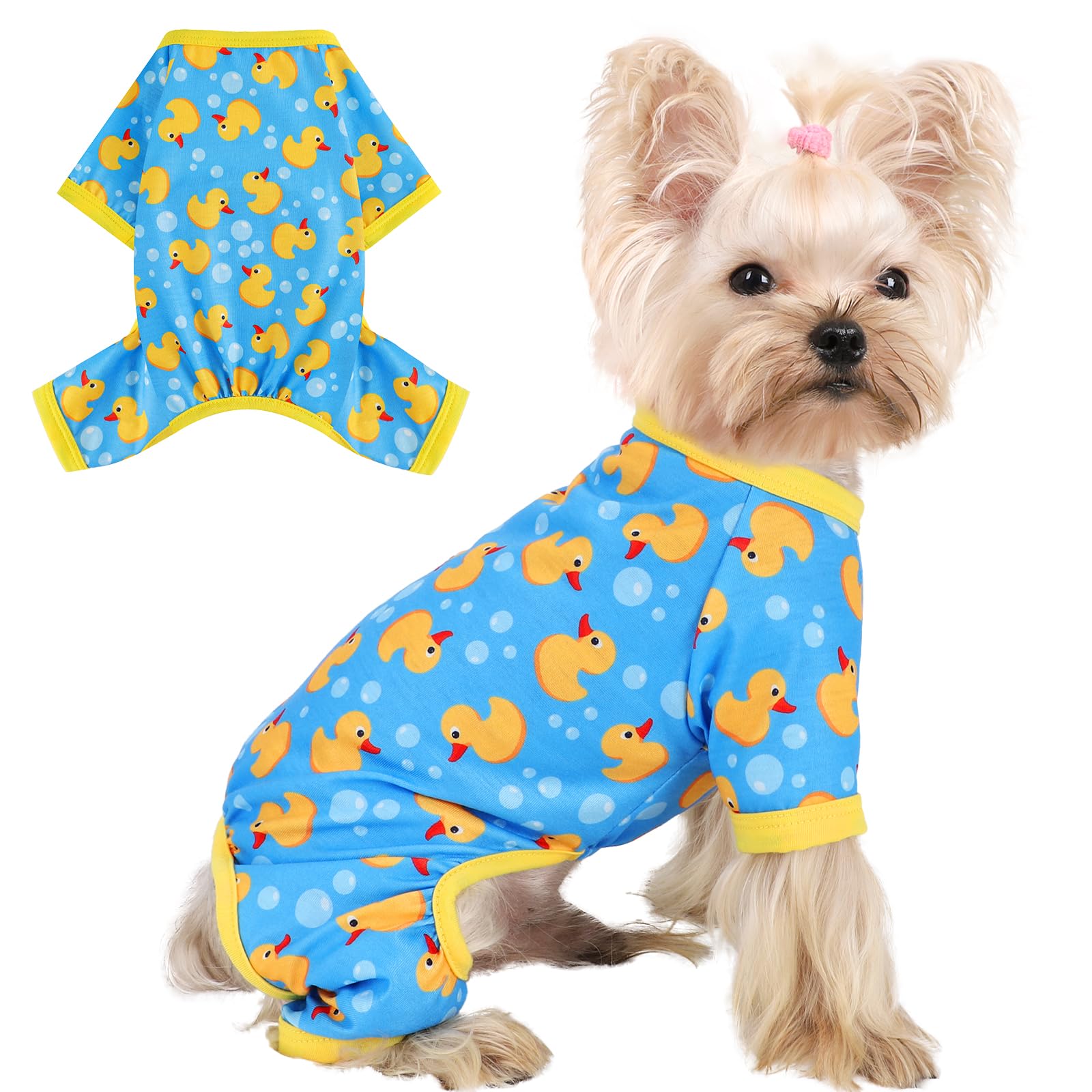 Pyjama pour chiots doux et chaud pour les soirées d'hiver des chihuahuas et chats L