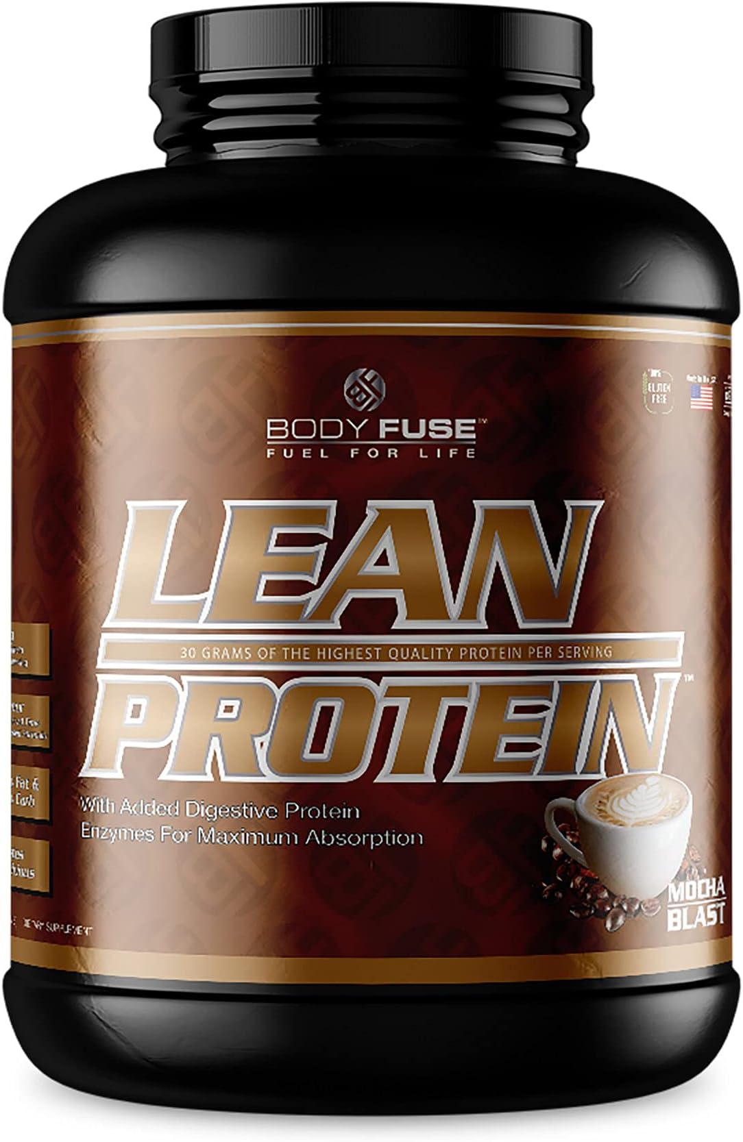 Lean Protein Mocha Blast 4.78 lb | 30 g Protein per Serving