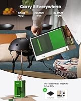 Vista 8 de xTool F1 Grabador Láser Dual 2 en 1, Máquina de Grabado Láser Portátil de Velocidad Relámpago, Grabador Láser HD para Joyería, Metal, Madera, Cuero