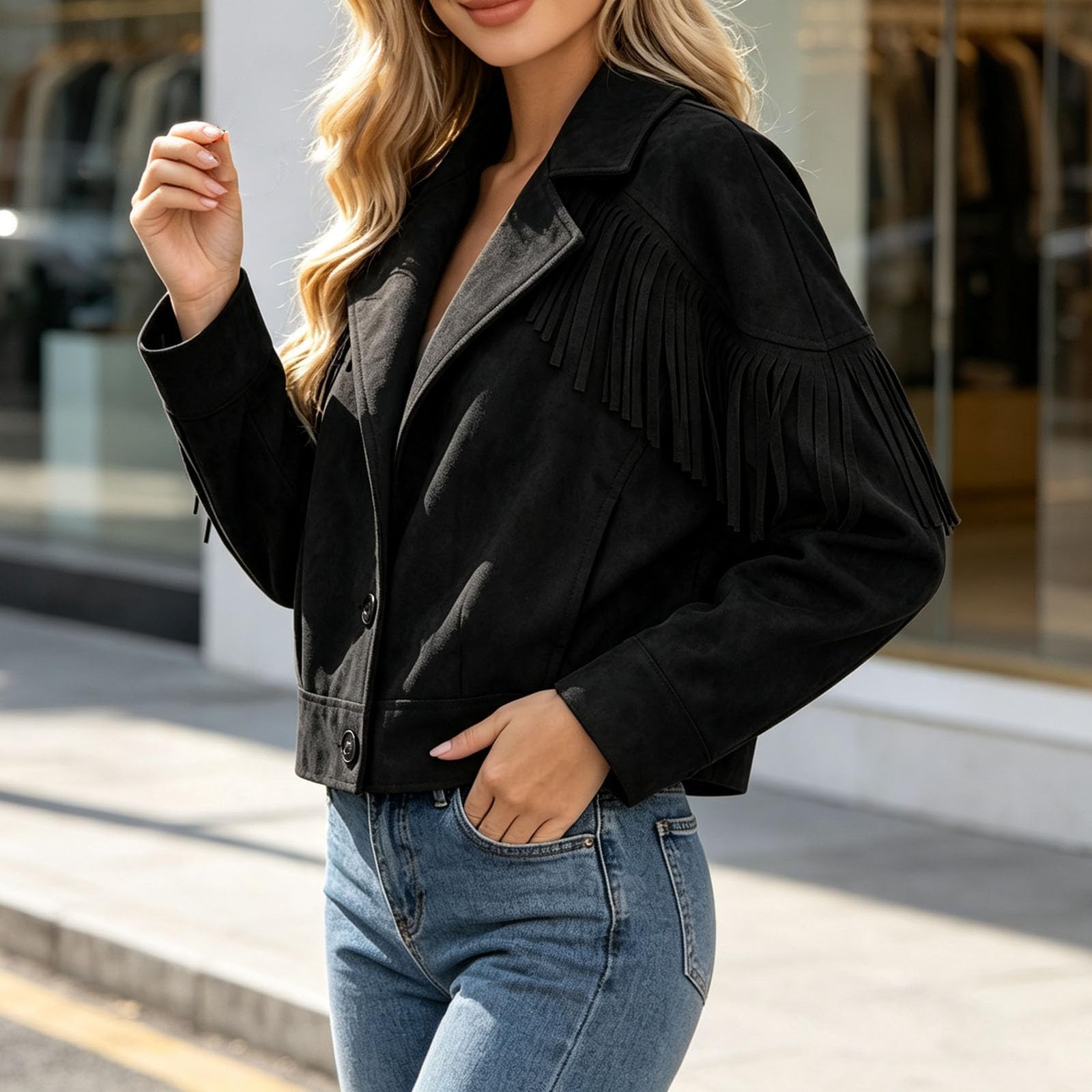 Jamicy Veste Femme Chic Décontractée Blouson Classiques Hiver Jacket