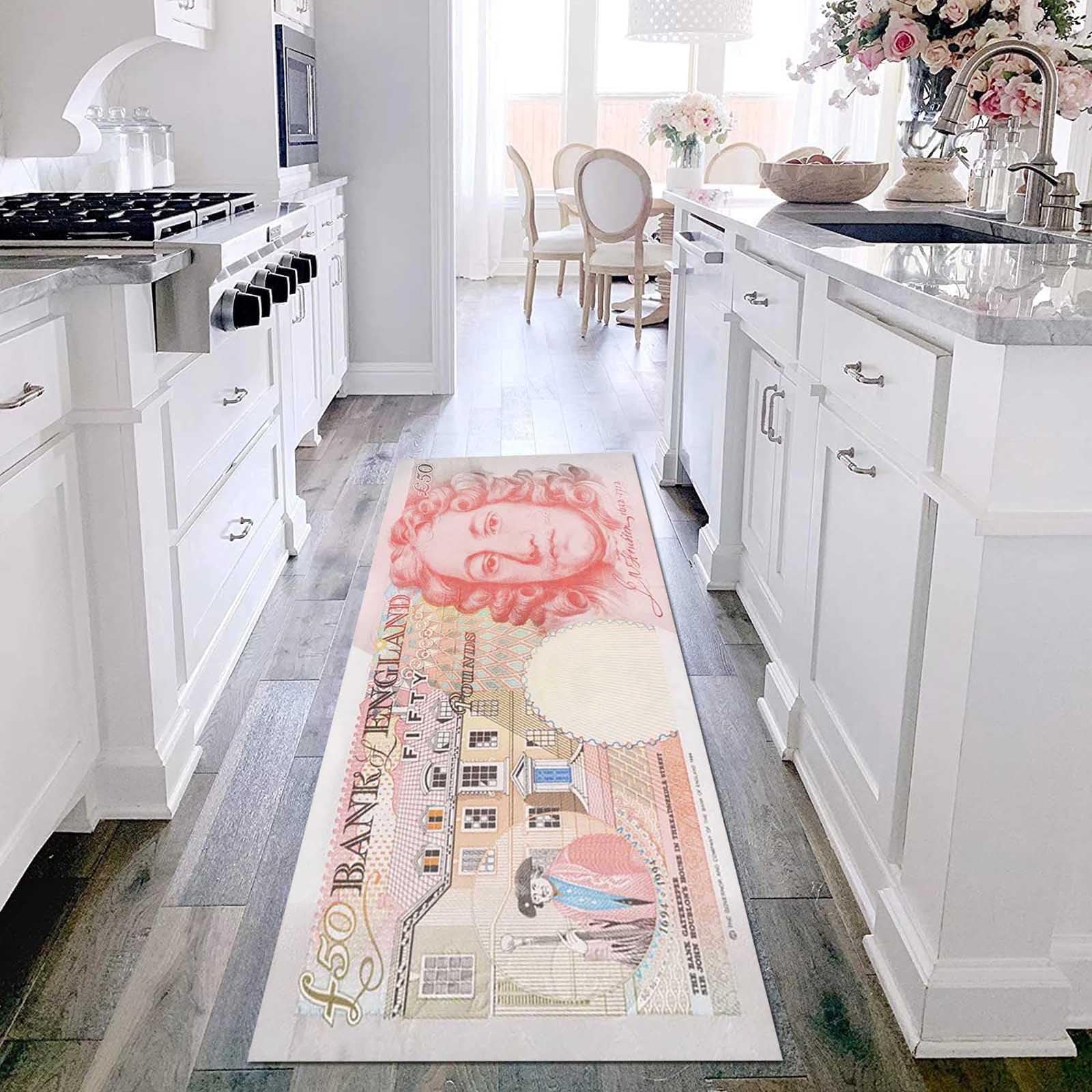 Tapis de cuisine au style créatif pour un intérieur chaleureux et sain