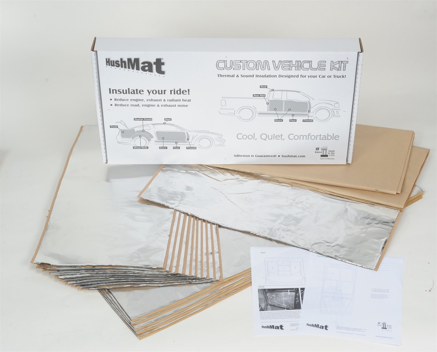 HushMat 65032 Sound and Thermal Insulation Kit (1971-1975 Chevy Bel-Air)