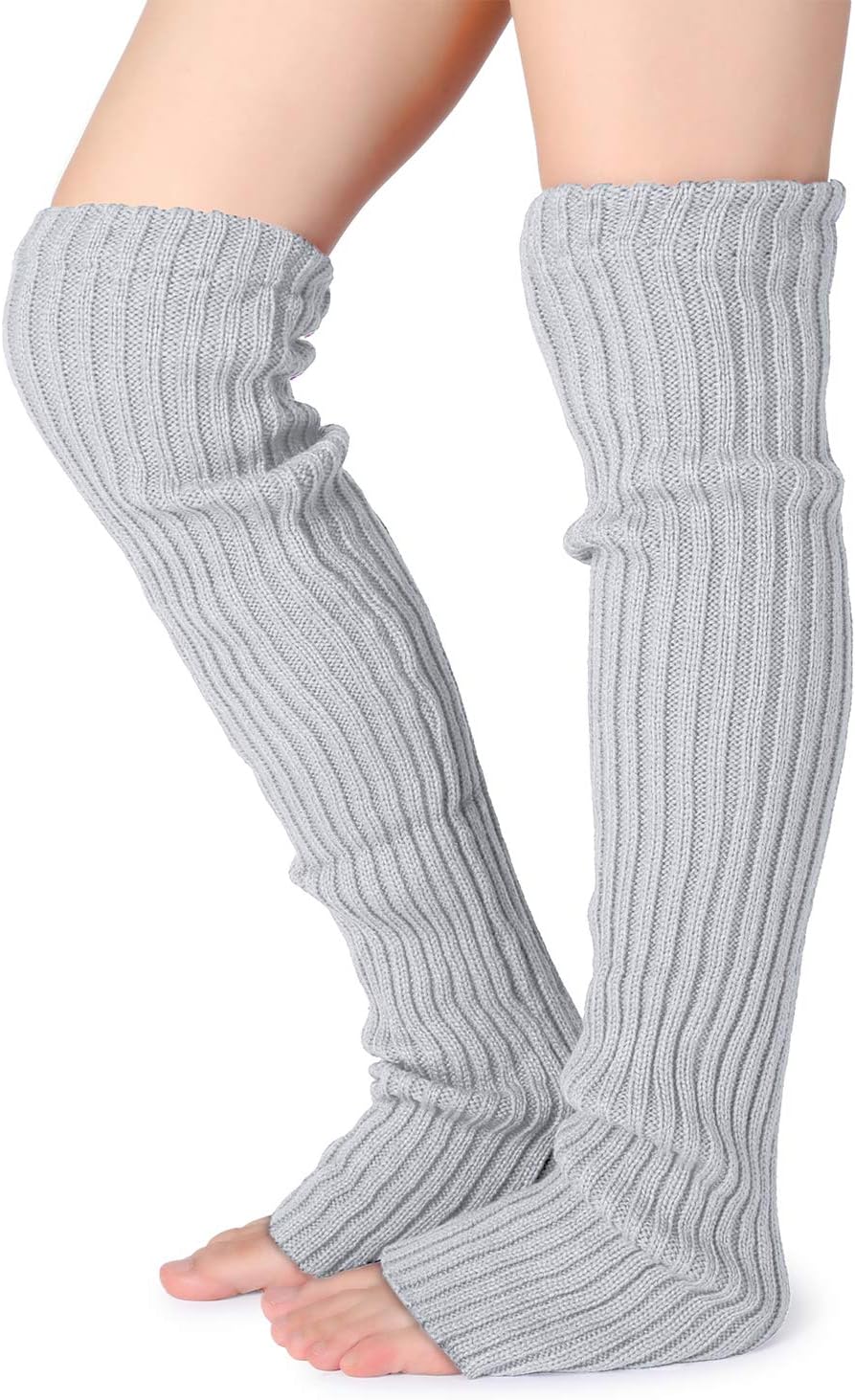 Pareberry Stirrup Leg Warmers, real product photo