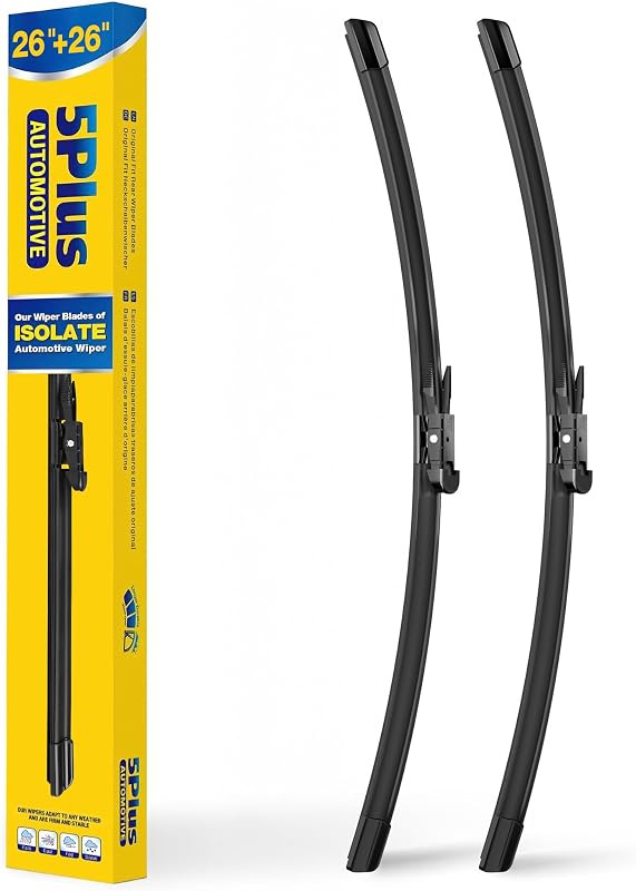Palhetas do limpador de para-brisa 5 PLUS para Ford Fusion 2013–2020 – Par 26"