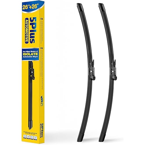 26"+26" Windshield Wiper Blades Replacement for Ford Fusion 2020 2019 2018 2017 2016 2015 2014 2013 Original Factory Quality Fit for Pinch Tab Front Wipers Arm(Pack of 2)