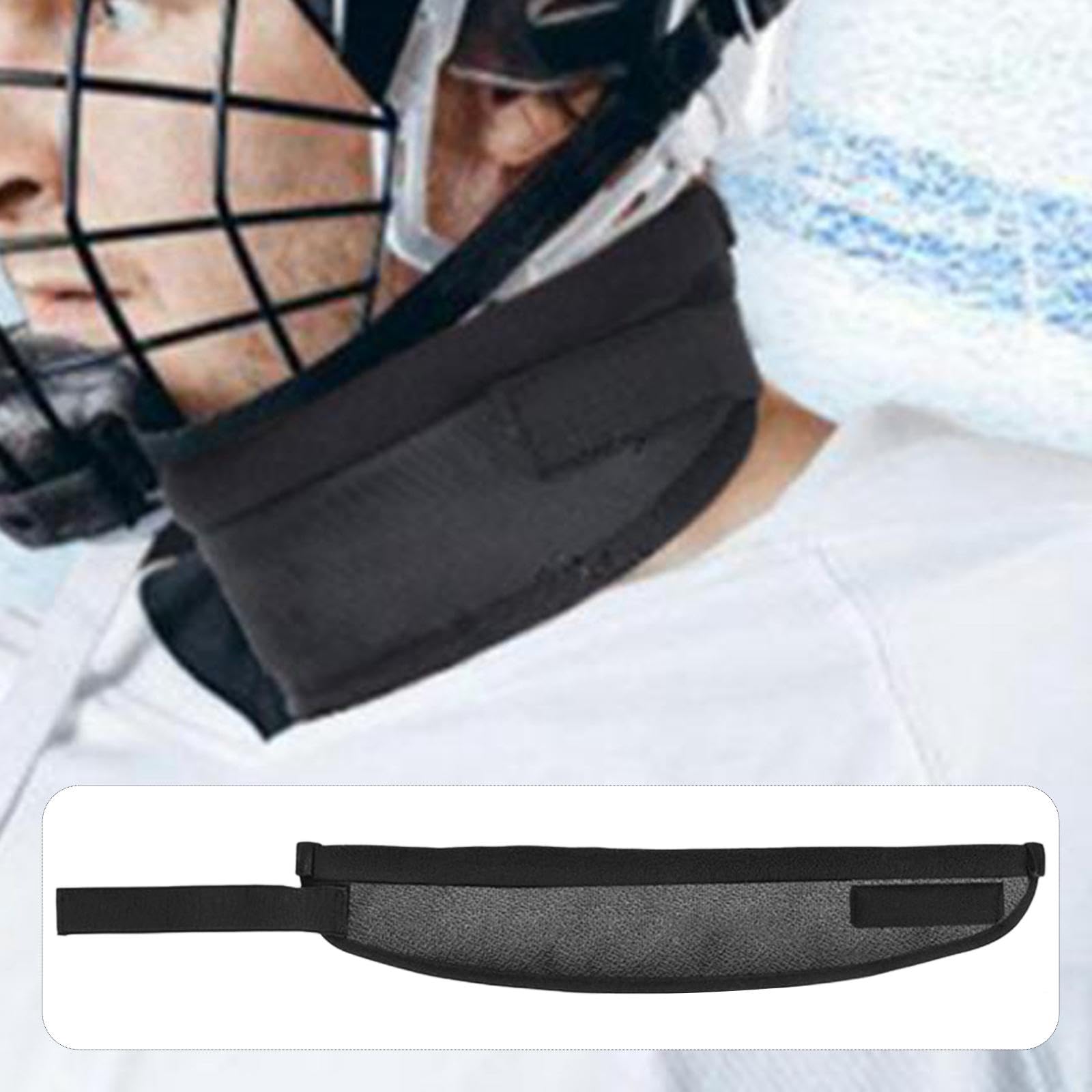 TISHITA Paracollo Hockey Protettivo Regolabile Leggero con Tessuto Oxford Antitaglio Resistente Ai Graffi Indossabile da Atleti Uomini E Donne Adatto a Partit
